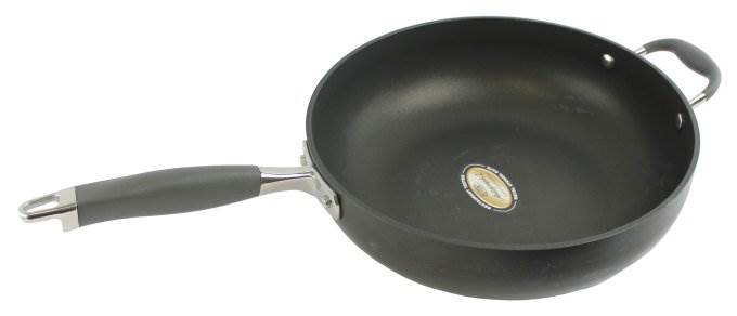 Anolon 81990 5.5 Qt. 12" Covered Round Saucier Pan Kitchen Cookware NonStick