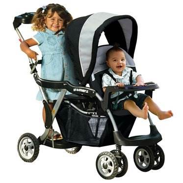 Baby Trend Sit N Stand LX Deluxe Stroller - Phantom | SS73068