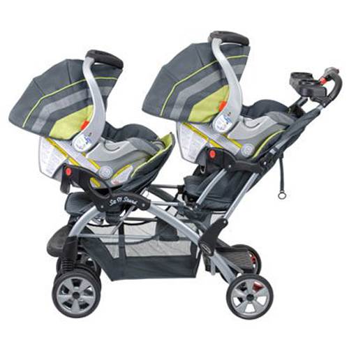 Baby Trend Sit N Stand Inline Double Baby Stroller - Carbon - Lightly Used