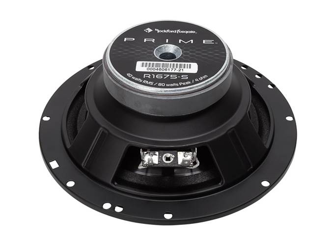 2) ROCKFORD FOSGATE R1675-S 6.75" 80 Watt 2-Way Car Component System Speakers