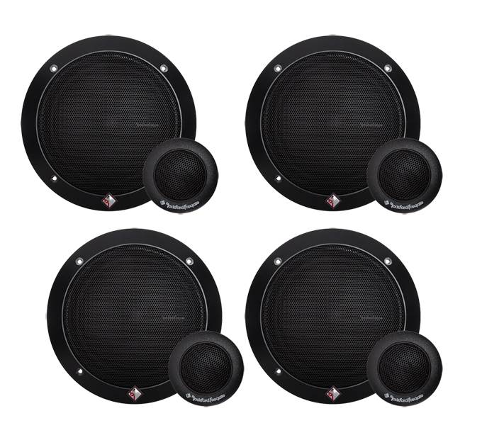 ROCKFORD FOSGATE R165-S 6.5" 80 Watt 2-Way Car Component System Speakers