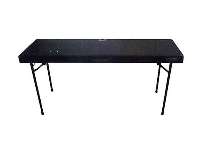 Odyssey Carpeted Portable Pro DJ Table with Adjustable Folding Legs (Open Box)