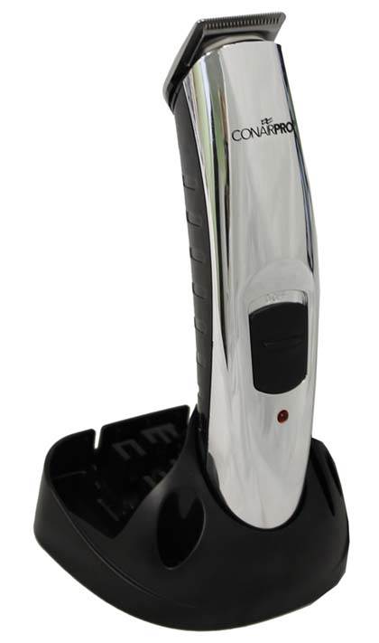 CONAIR Pro 11 Piece Chrome Electric Rechargeable MensTrimmer Grooming - Open Box
