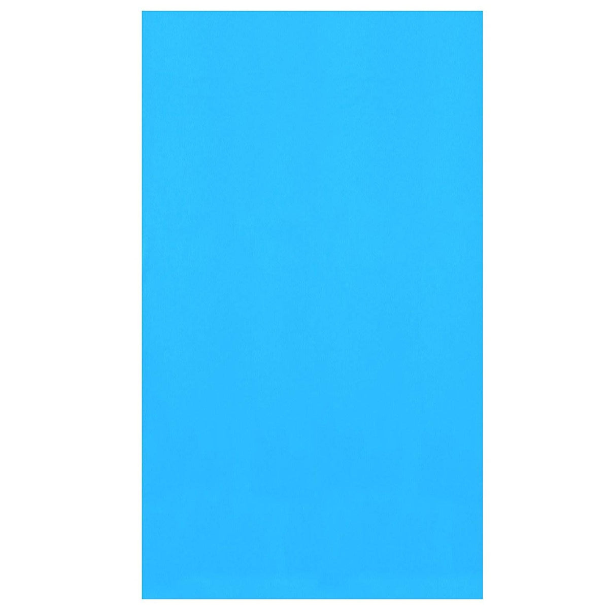 Swimline 15 Ft Solid Blue Round Above Ground Swimming Pool Overlap Liner (Used)