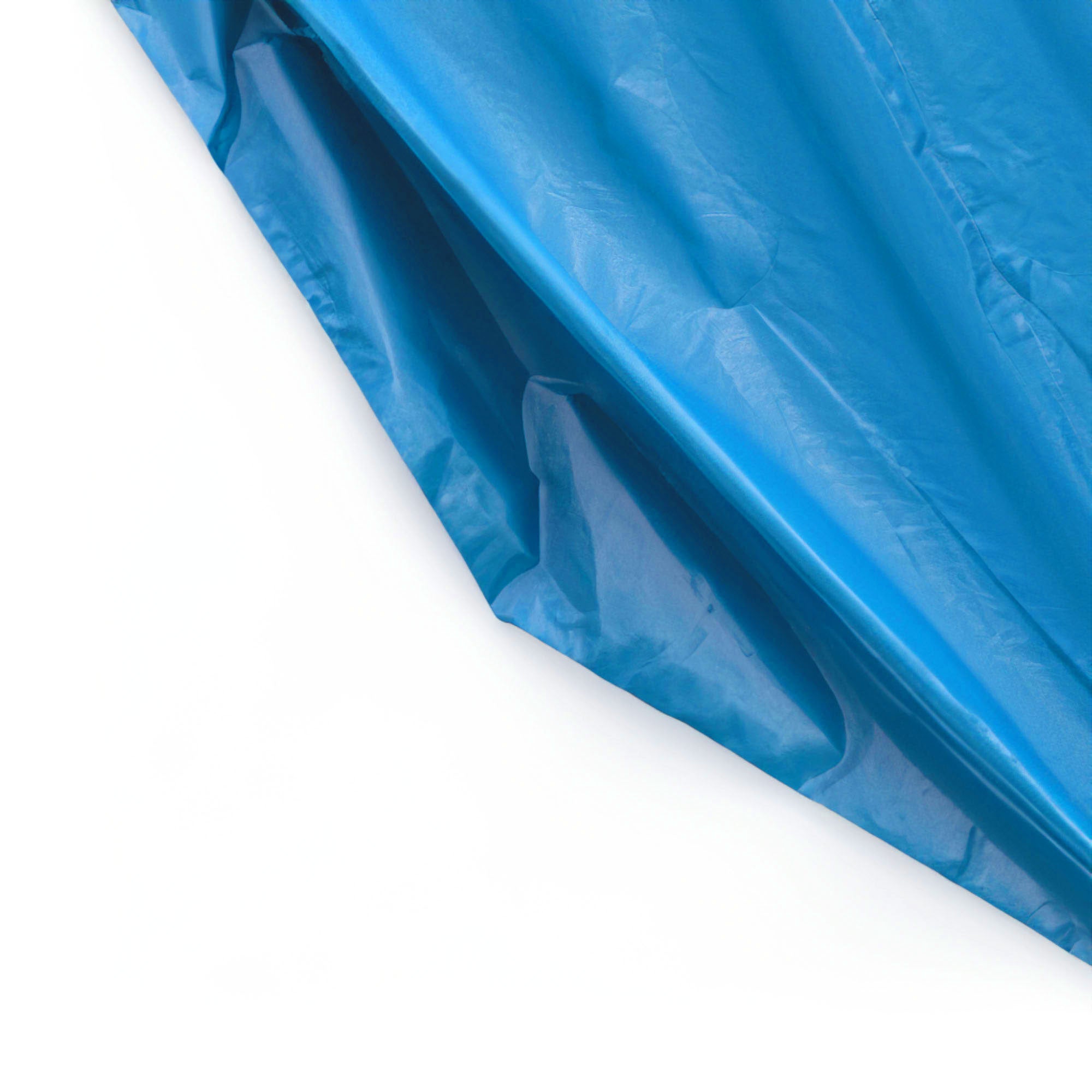 Swimline 24 Ft Solid Blue Round Above-Ground Swim Pool Overlap Liner (Open Box) - VMInnovations