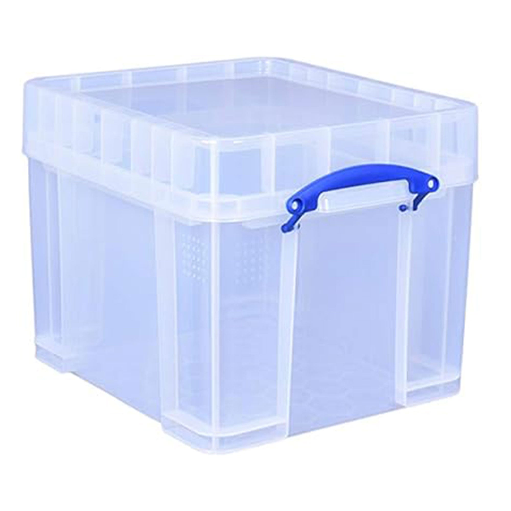 Really Useful Box 35 Liters Transparent Container w/Snap Lid, 3pk(Open Box) - VMInnovations
