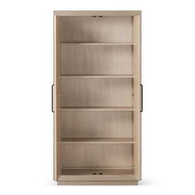 Maven Lane Uma Contemporary Wooden Cabinet in Refined White Finish