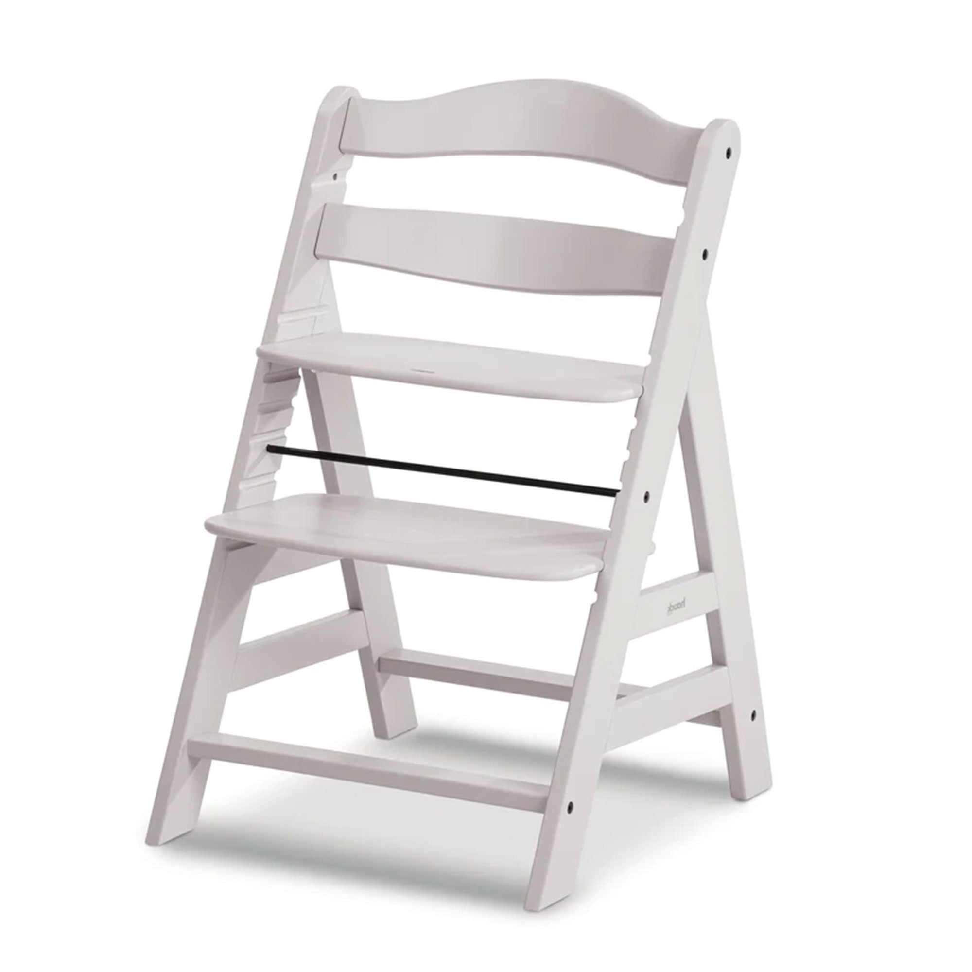 hauck Alpha+ Grow Along Adjustable Wooden Highchair, Beechwood, (Open Box) - VMInnovations