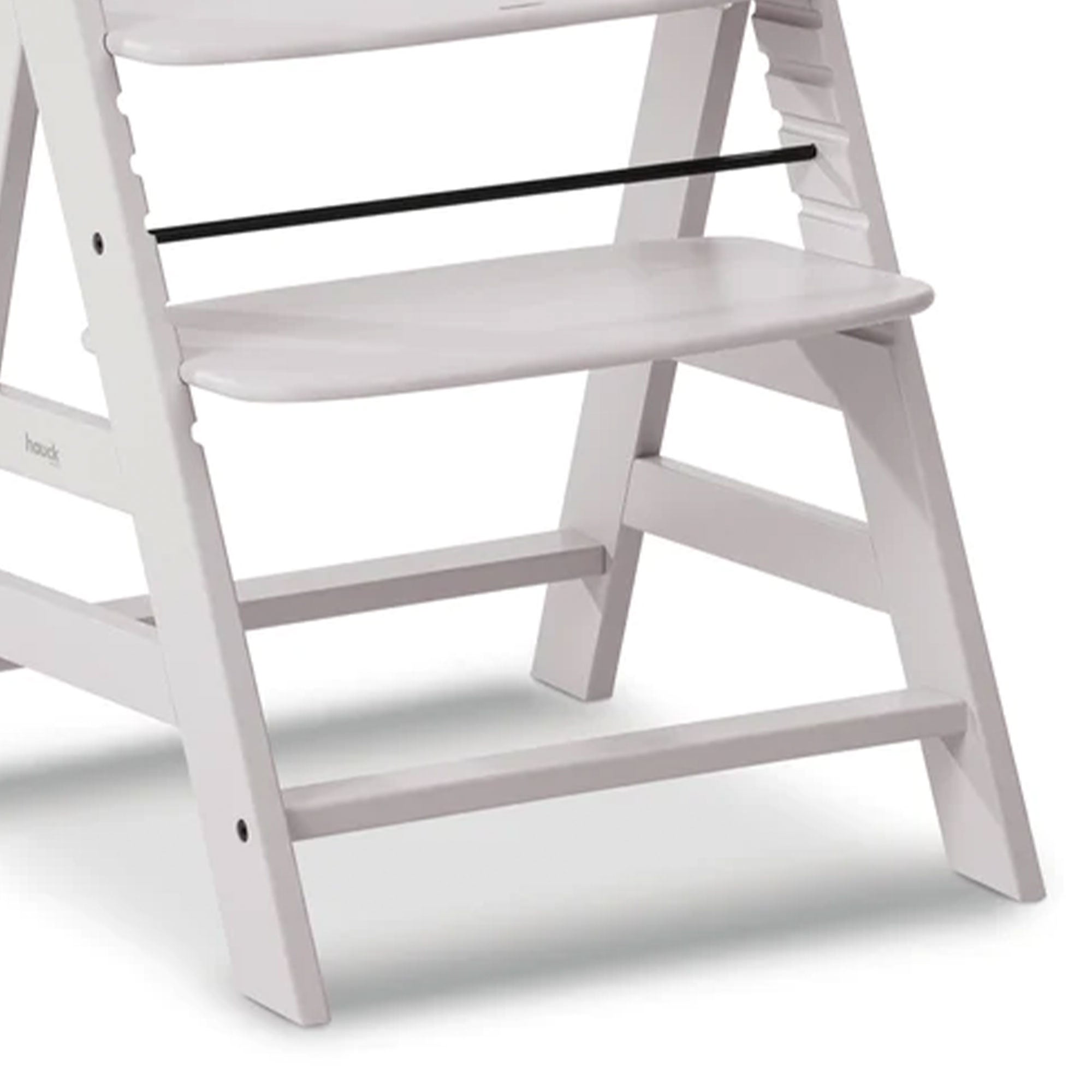 hauck Alpha+ Grow Along Adjustable Wooden Highchair, Beechwood, (Open Box) - VMInnovations