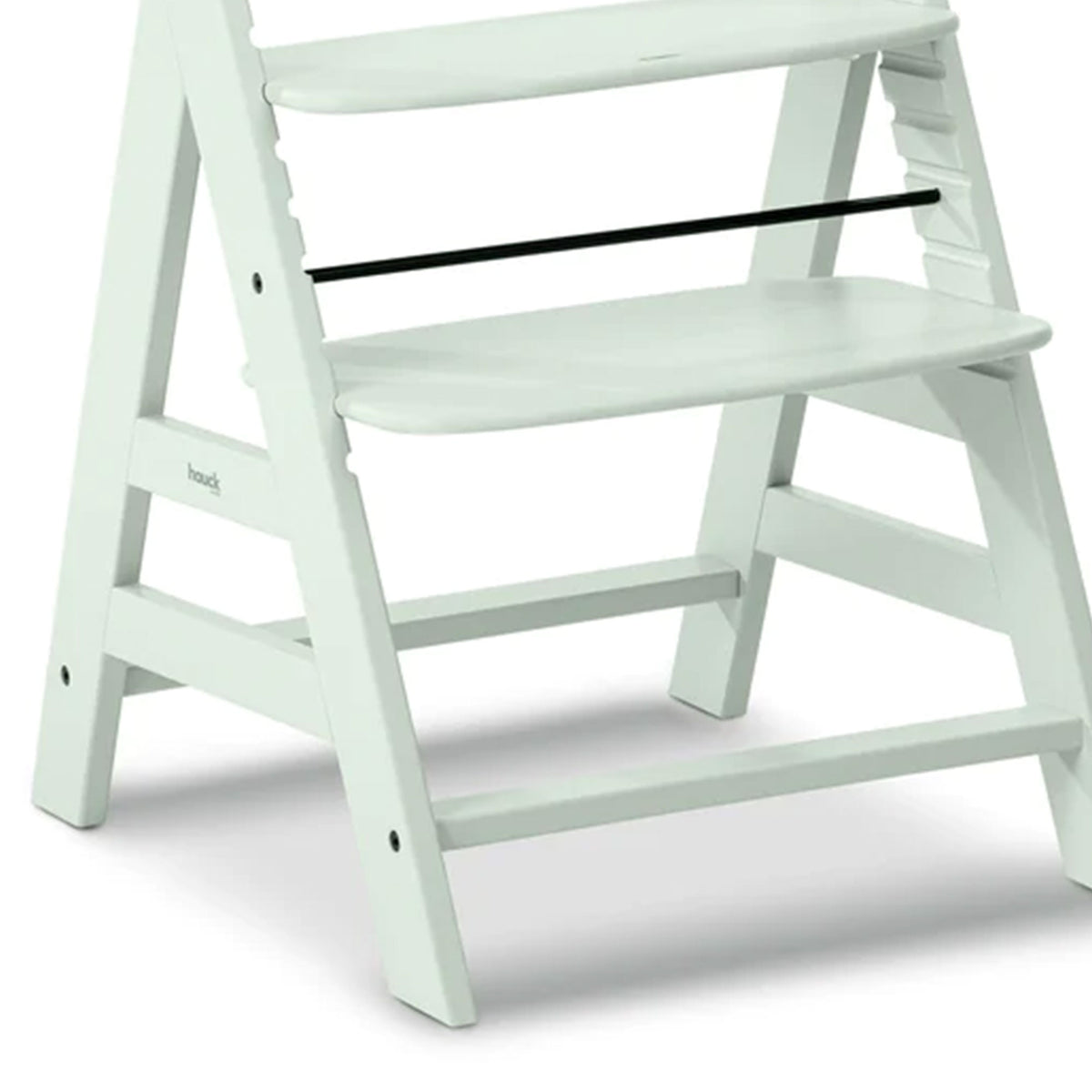 hauck Alpha+ Grow Along Seat, Adjustable Wooden Chair, Beechwood, Mint Finish
