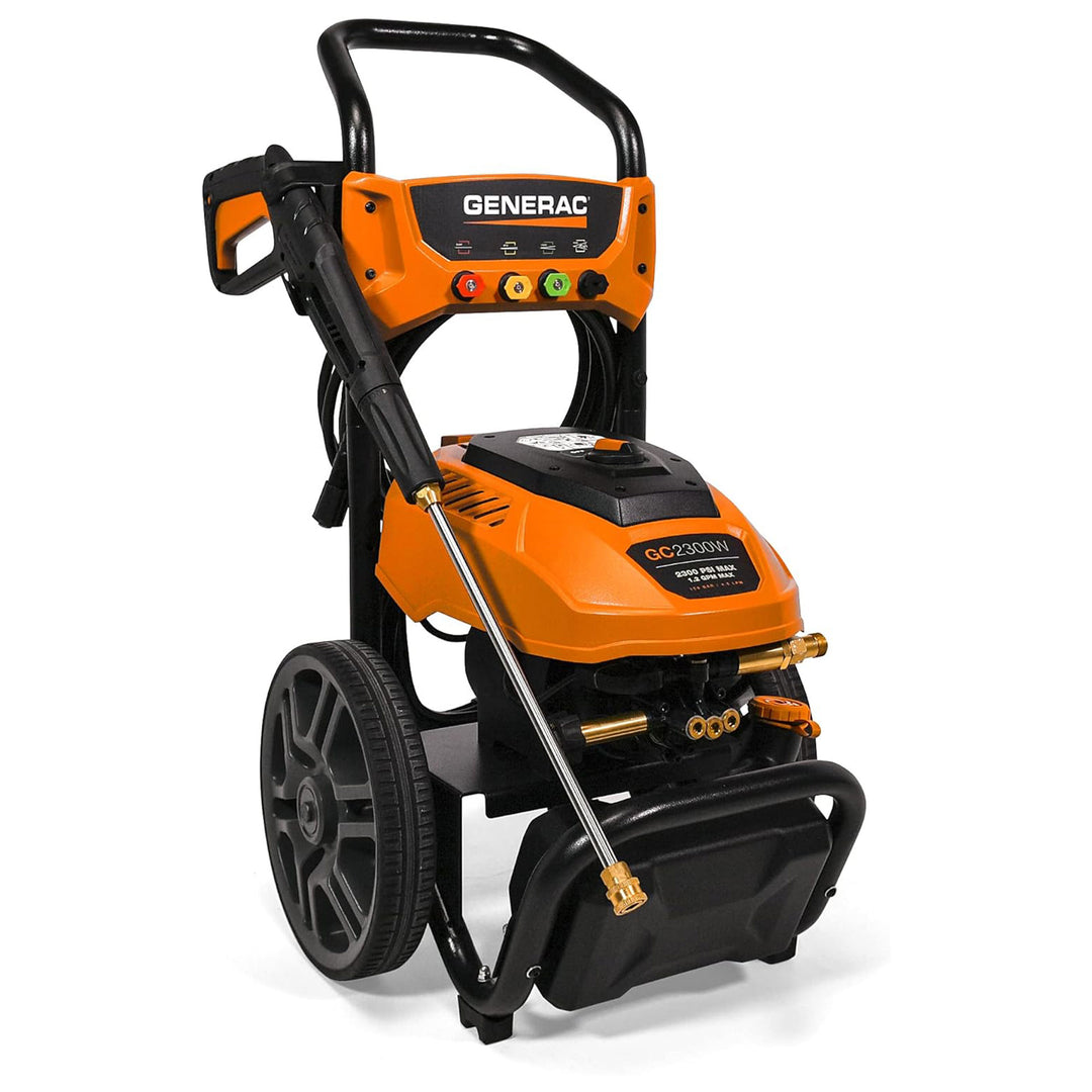 Generac 2300 PSI Electric Pressure Washer w/Auto Stop Switch & Detergent Tank - VMInnovations