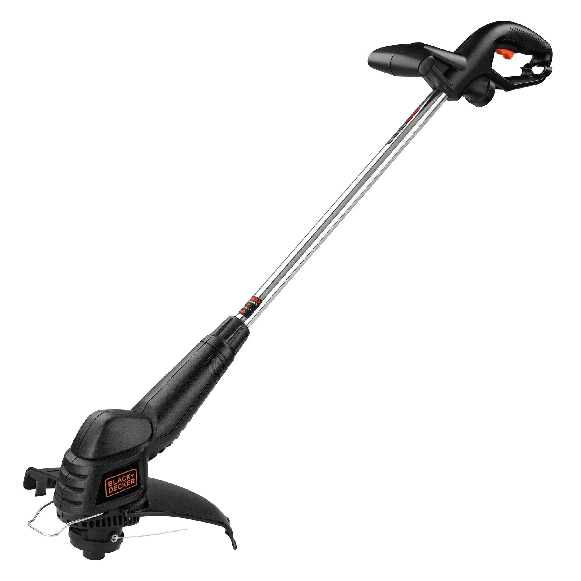 Black and Decker 2-in-1 Metal Electric Trimmer & Edger with 3.5 Amp Motor, Black - VMInnovations