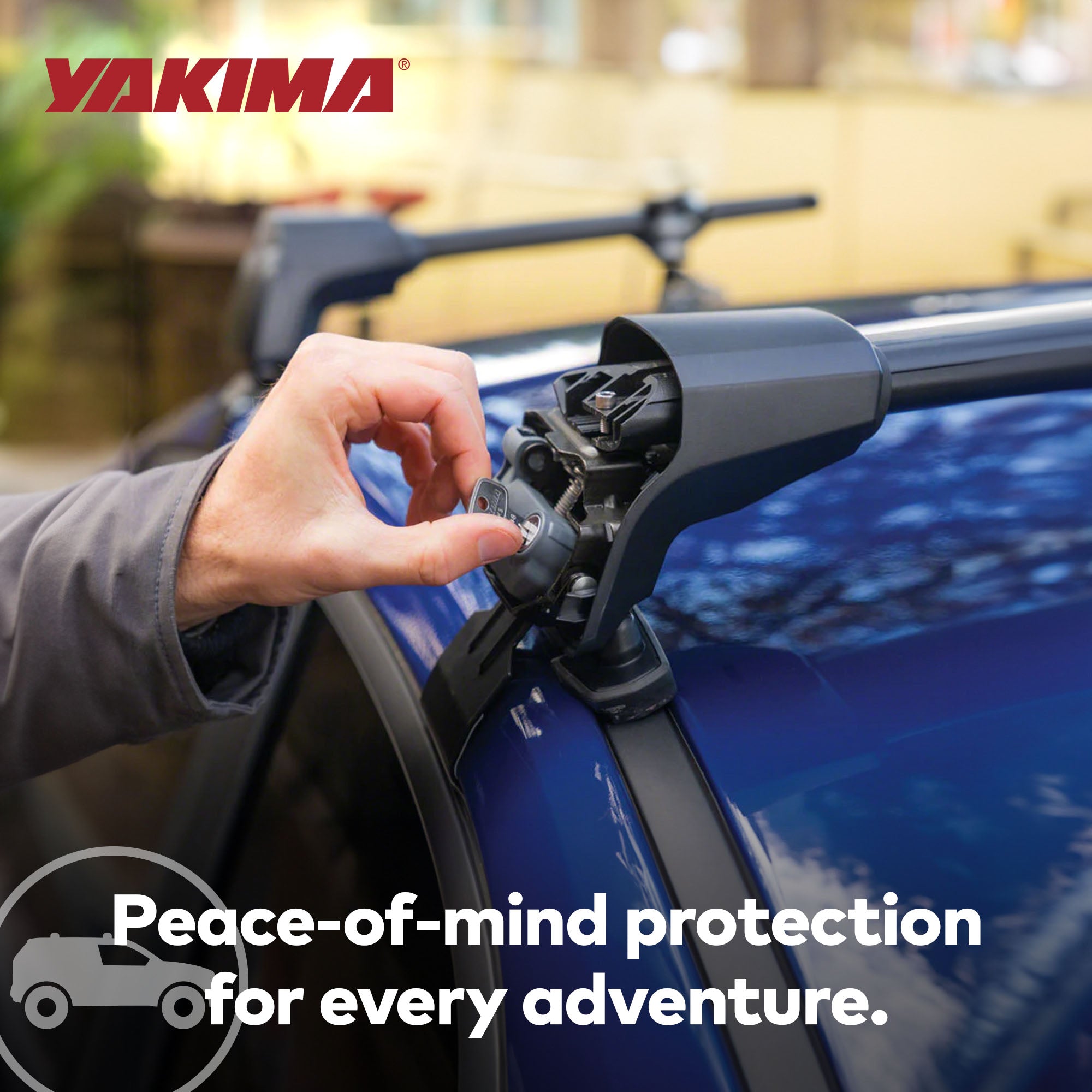 Yakima Car Rack System Component SKS Lock Cylinder Core Kit with Key (Used)