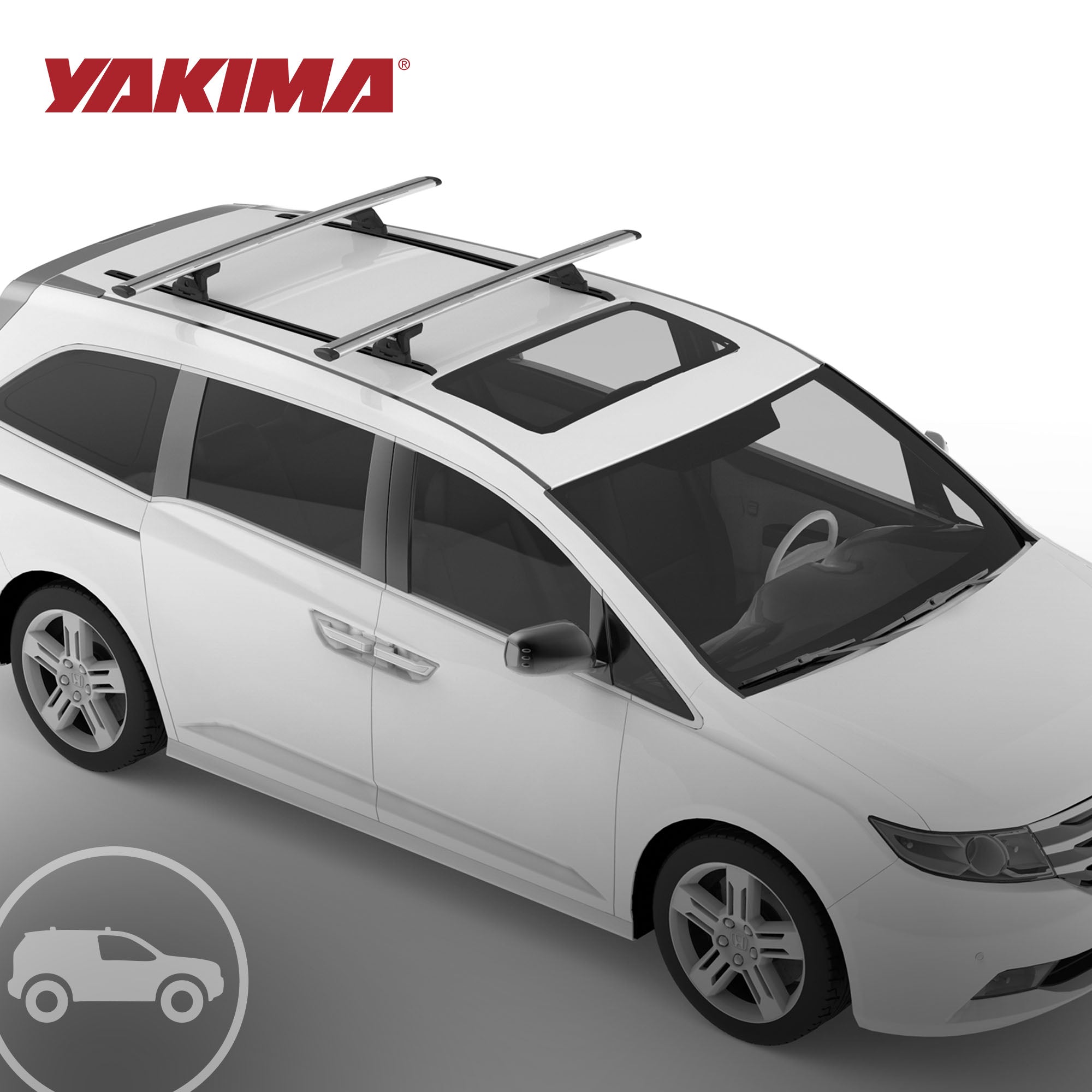 Yakima Tracks 54 in. Roof Rack System Compatible & Skyline Towers (Open Box) - VMInnovations