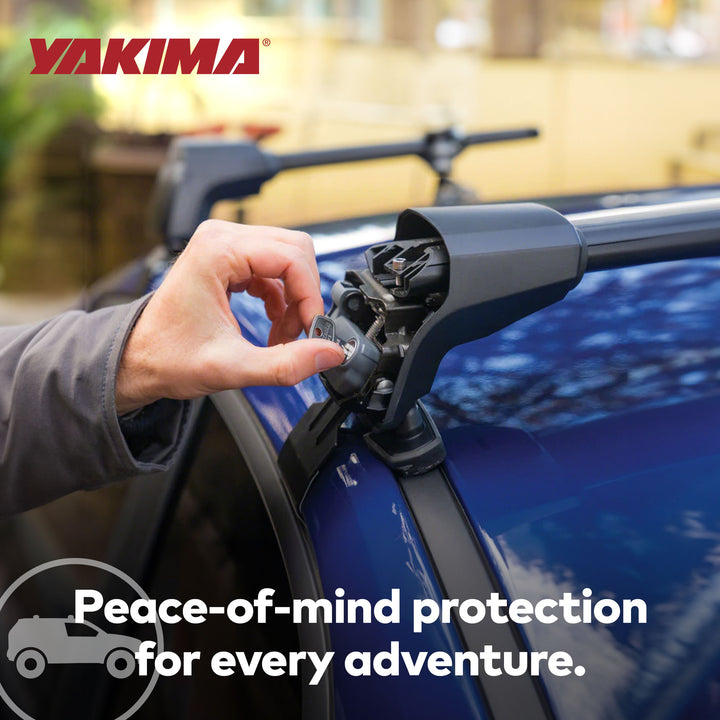 Yakima Car Rack System Component SKS Lock Cylinder Core Kit with Key (4 Pack) - VMInnovations
