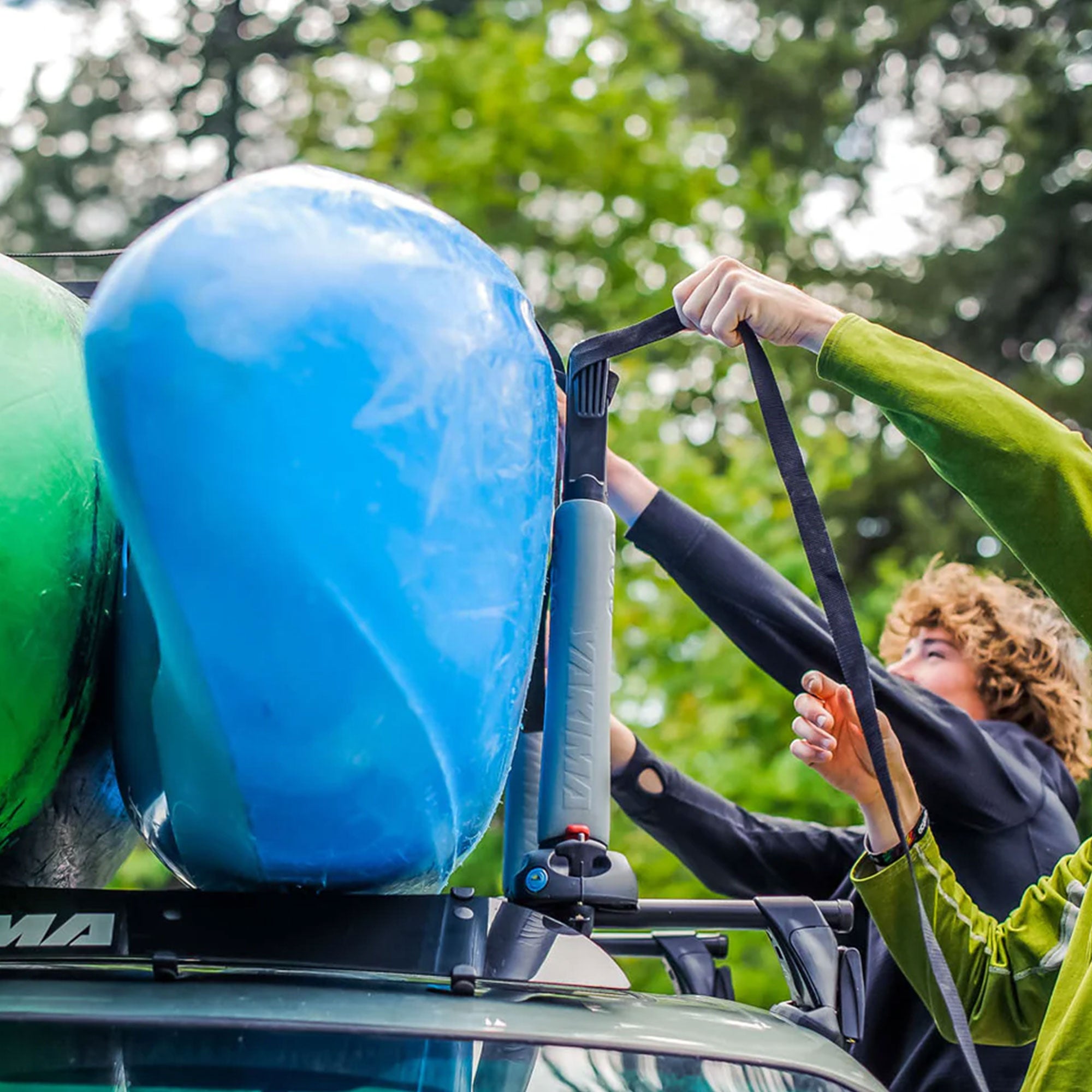 Yakima Foldable Steel Versatile Kayak Stacker Carries Up to 4 Boats (Used) - VMInnovations