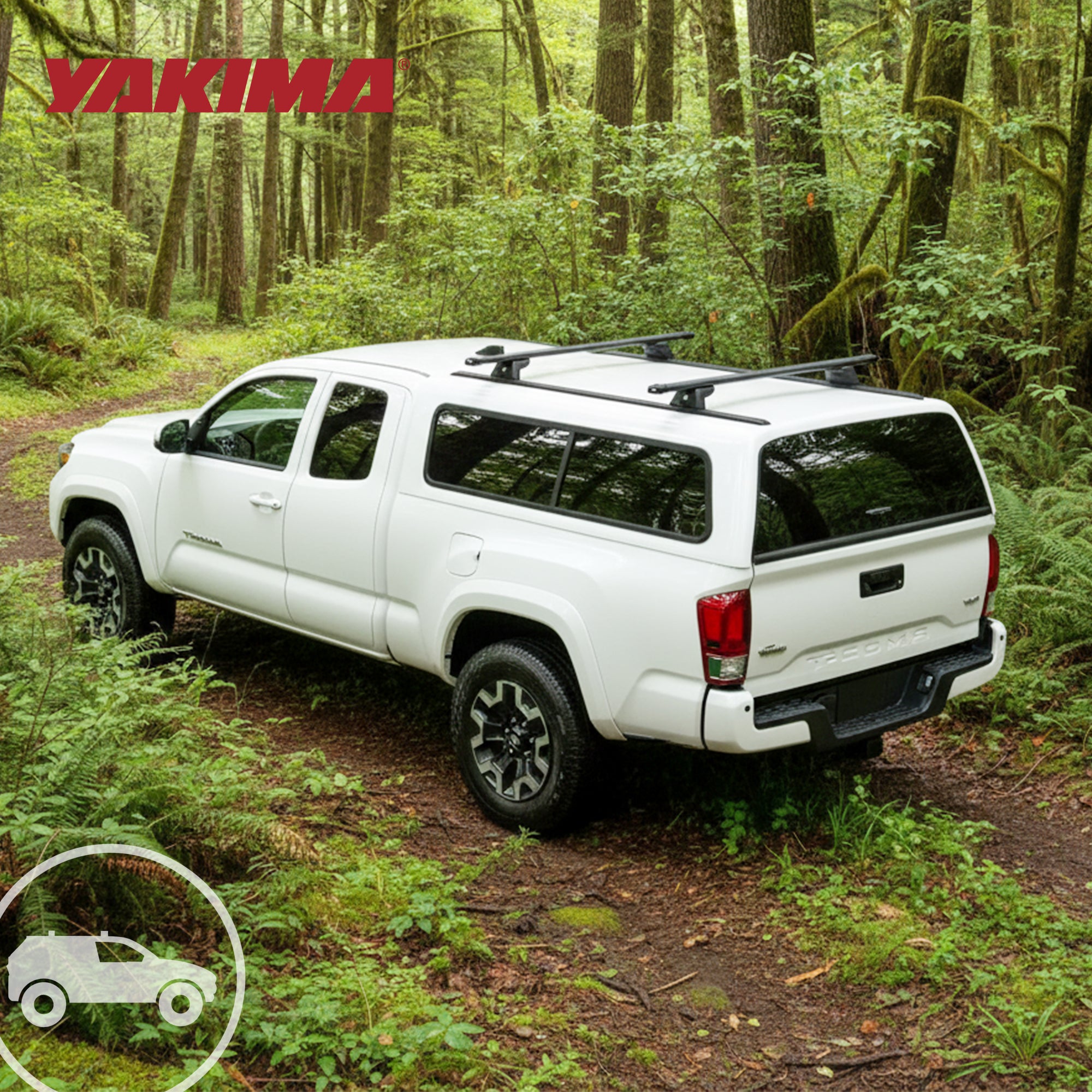 Yakima 42 in. Roof Rack System w/PlusNuts, Compatible w/StreamLine Towers (Used)