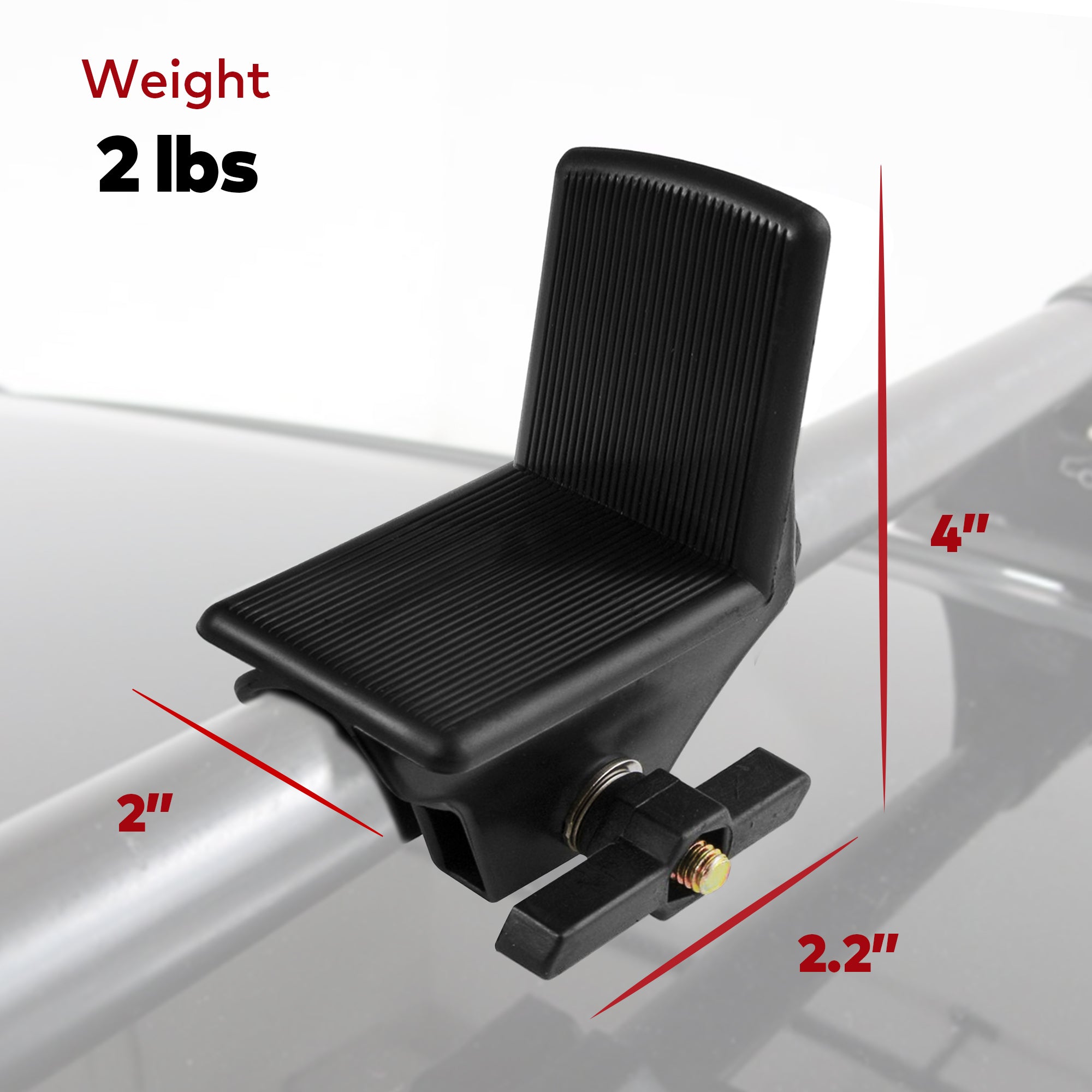 Yakima L-Shaped Brackets Compatible with Yakima RoundBar, Set of 4 (Used) - VMInnovations