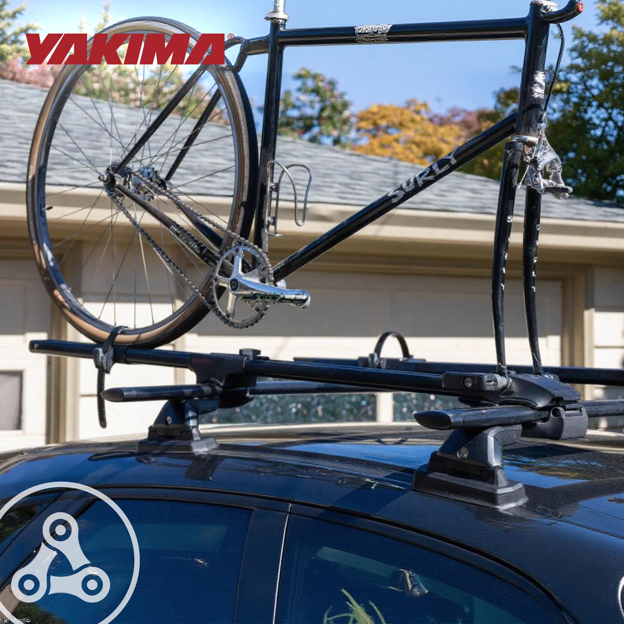 YAKIMA ForkLift Rooftop Fork Style Bike Mount, Fits StreamLine Crossbars (Used) - VMInnovations