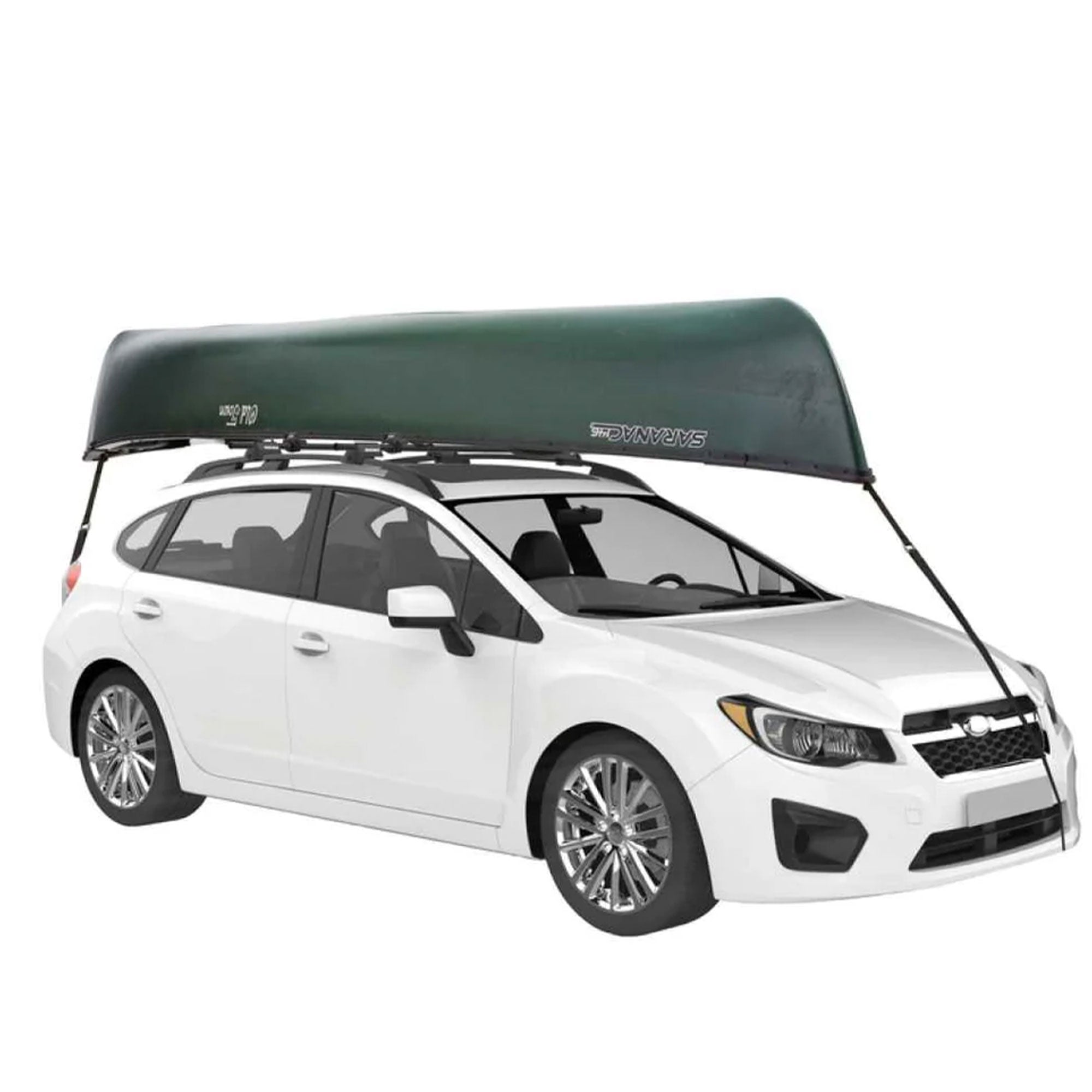 Yakima KeelOver Rooftop Single Canoe Mount Strap & Bow Secure Vehicle Attachment - VMInnovations