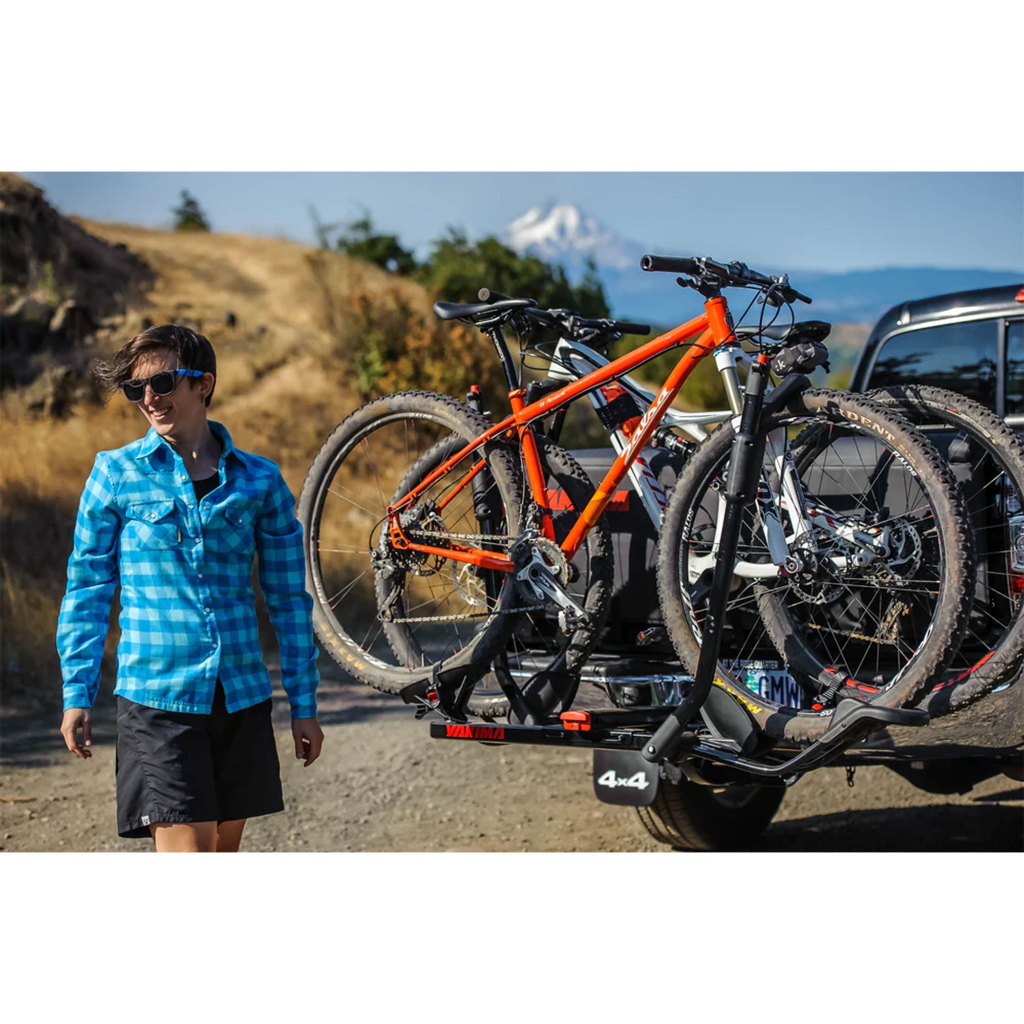 Yakima HoldUp 2 Bike Capacity 2" Hitch Bicycle Bike Rack & HoldUp Rack Extension