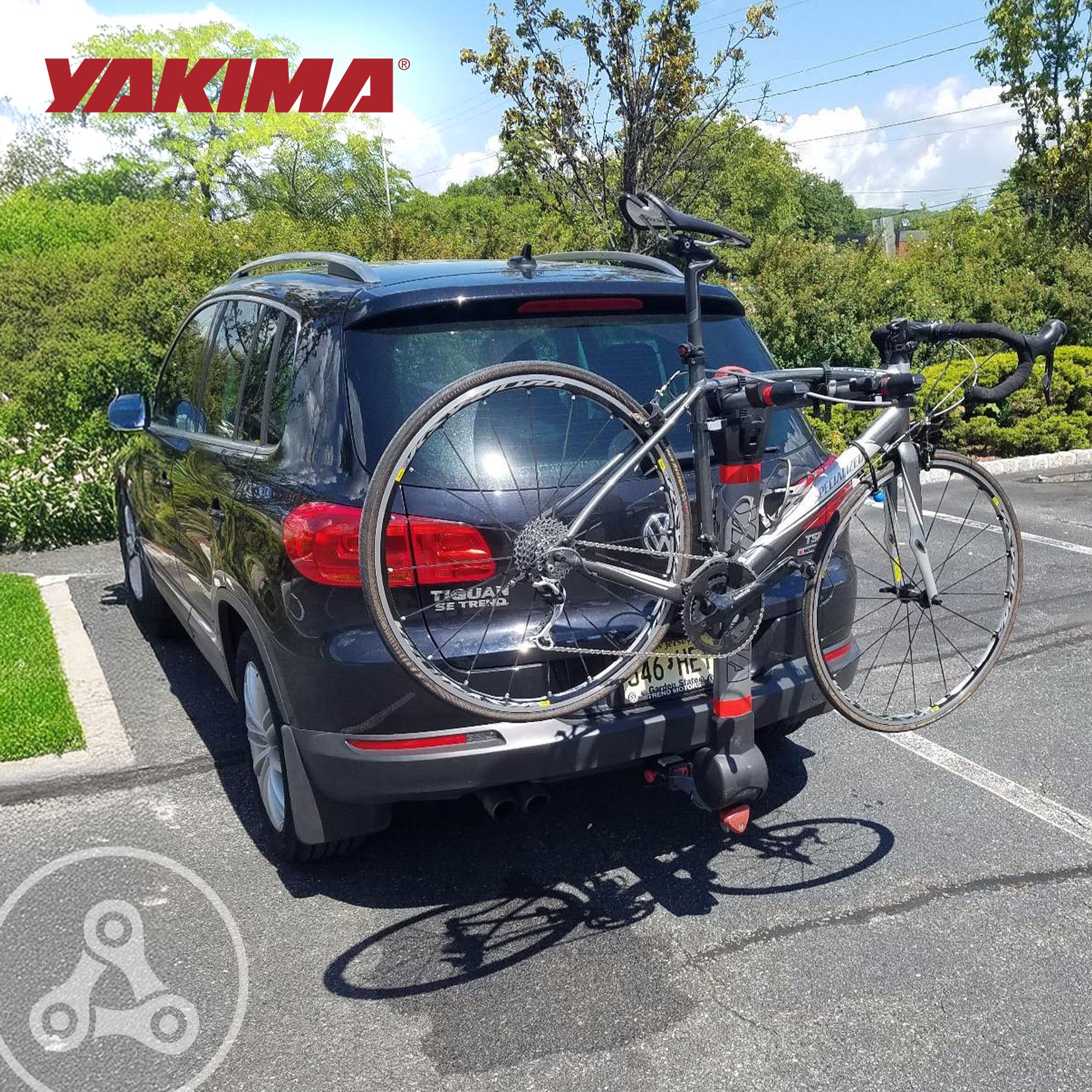 Yakima Tilt Away Hitch Bike Rack Holds 2 Bikes for Cars, SUVs, Trucks (Used) - VMInnovations