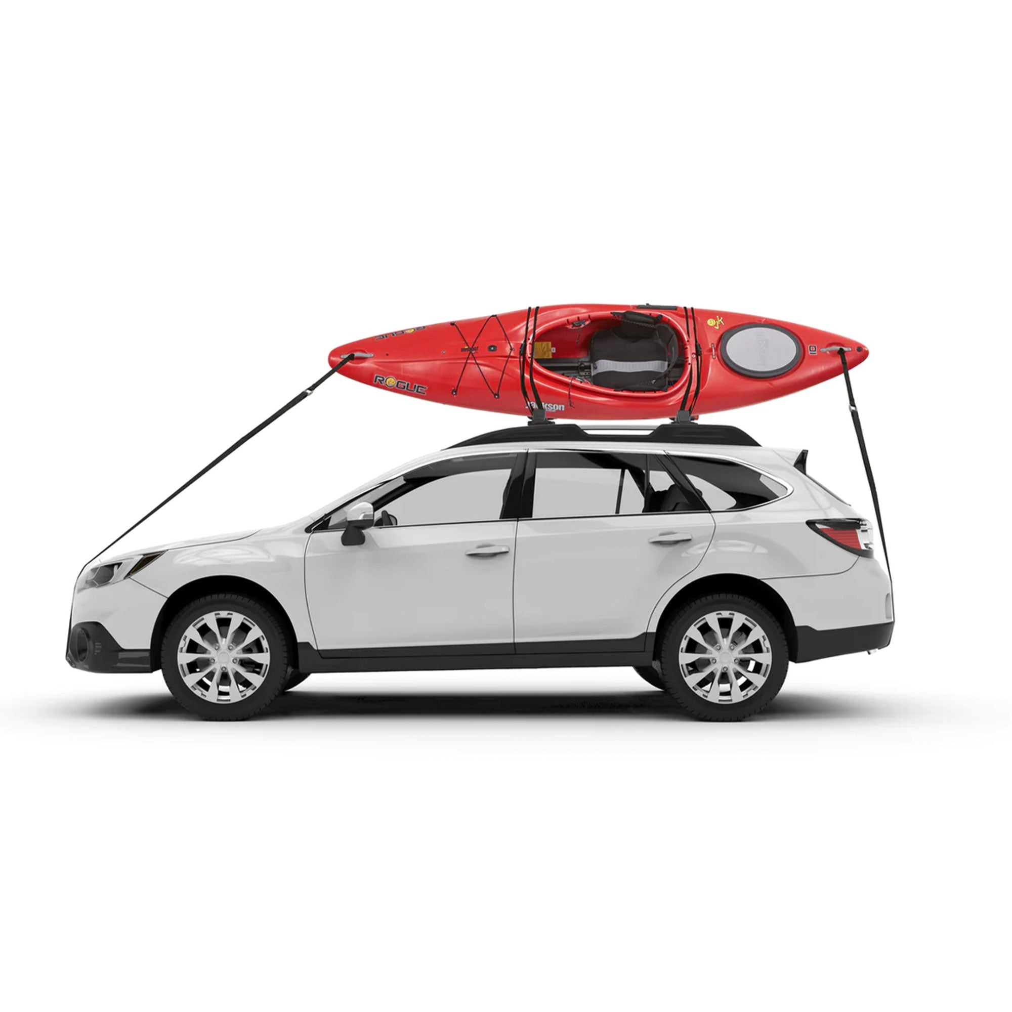 Yakima Rooftop Mounted Kayak Rack, Compatible with StreamLine Towers (Open Box)