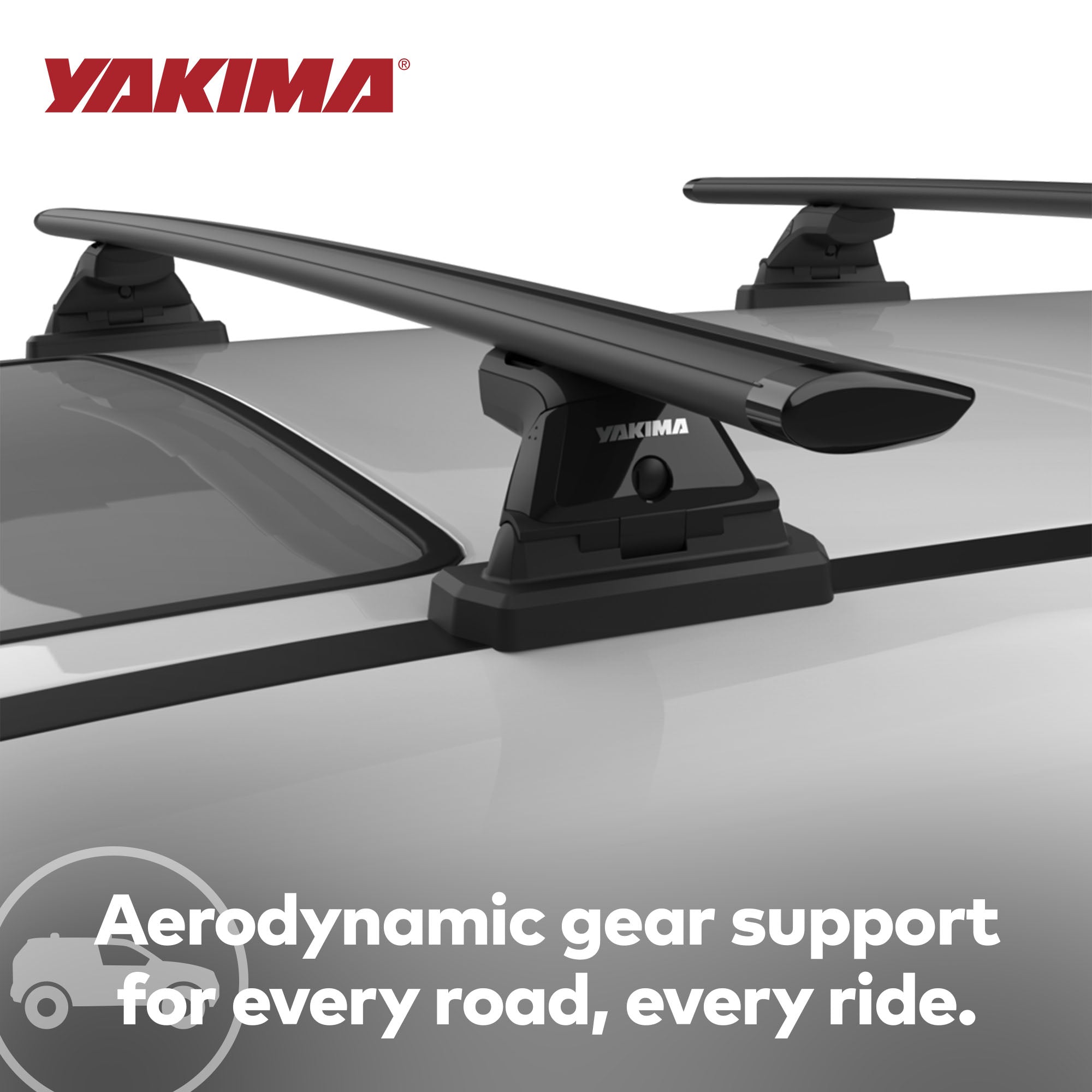 Yakima 60" Pair JetStreamRoof Rack Crossbars, (Open Box) - VMInnovations