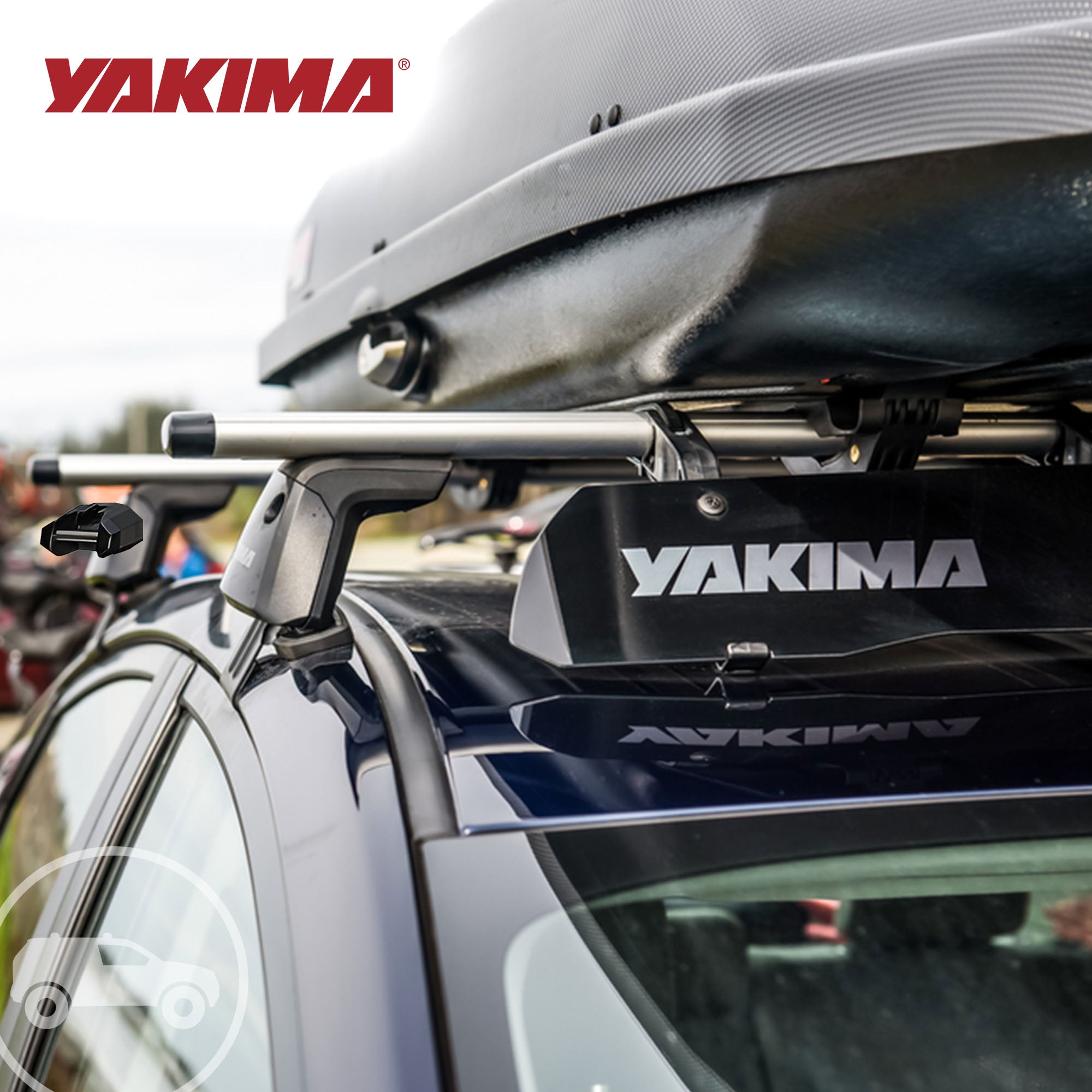 Yakima 70" JetStreamRoof Rack Crossbars, Compatible w/StreamLine Towers (Used) - VMInnovations