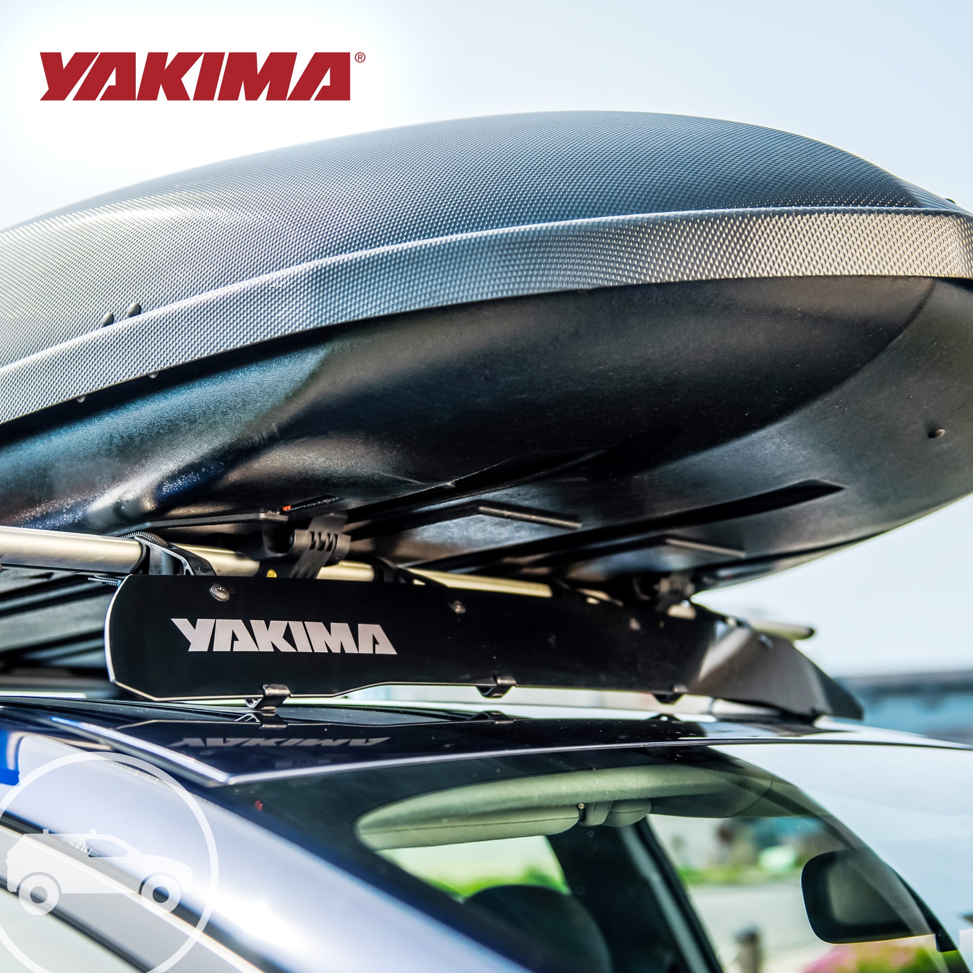 Yakima WindShield 46 Inch Roof Rack Wind Fairing, Compatible w/StreamLine Towers - VMInnovations