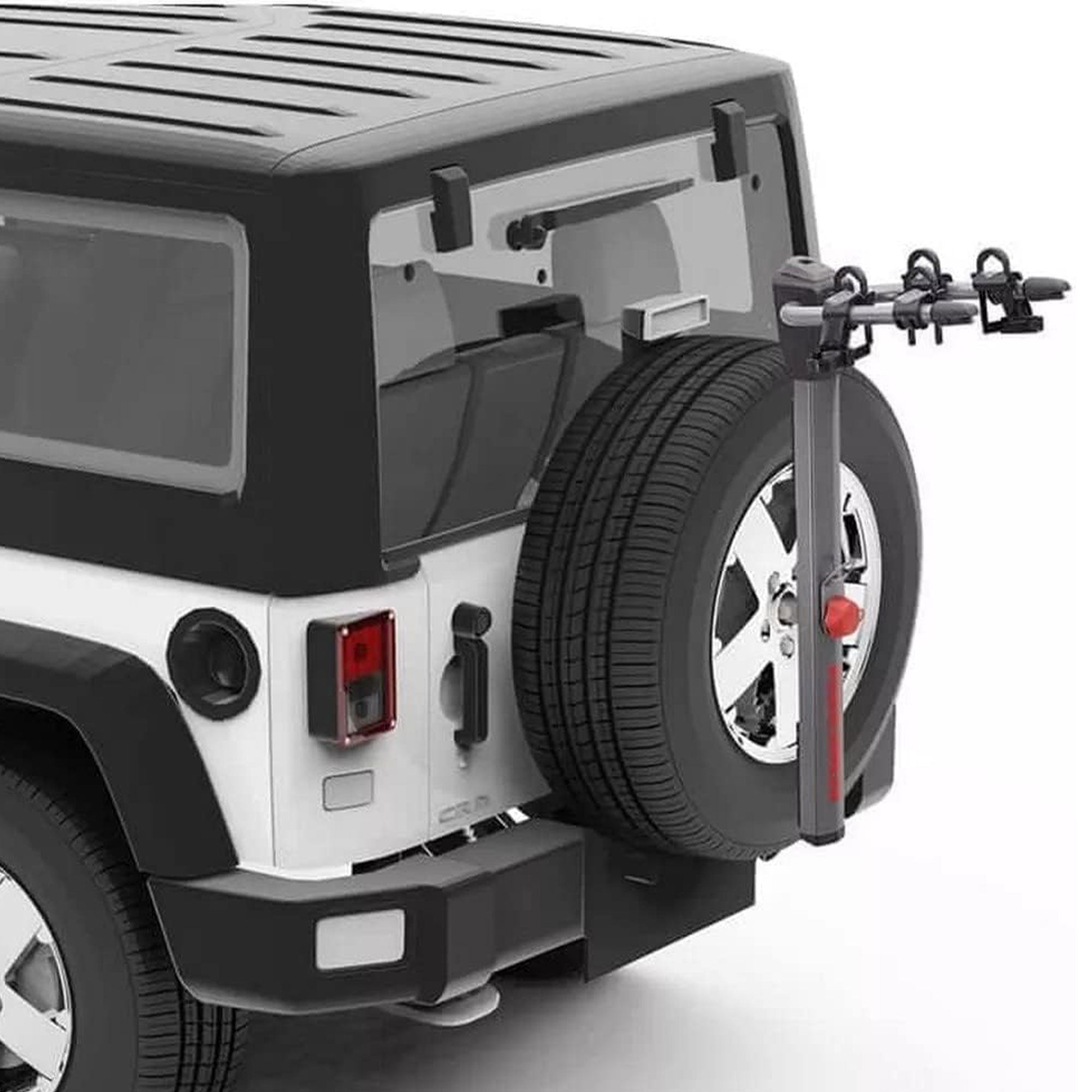 Yakima Rear Spare Tire Mounted 2 Bike Bicycle Rack, Gray/Black (For Parts) - VMInnovations