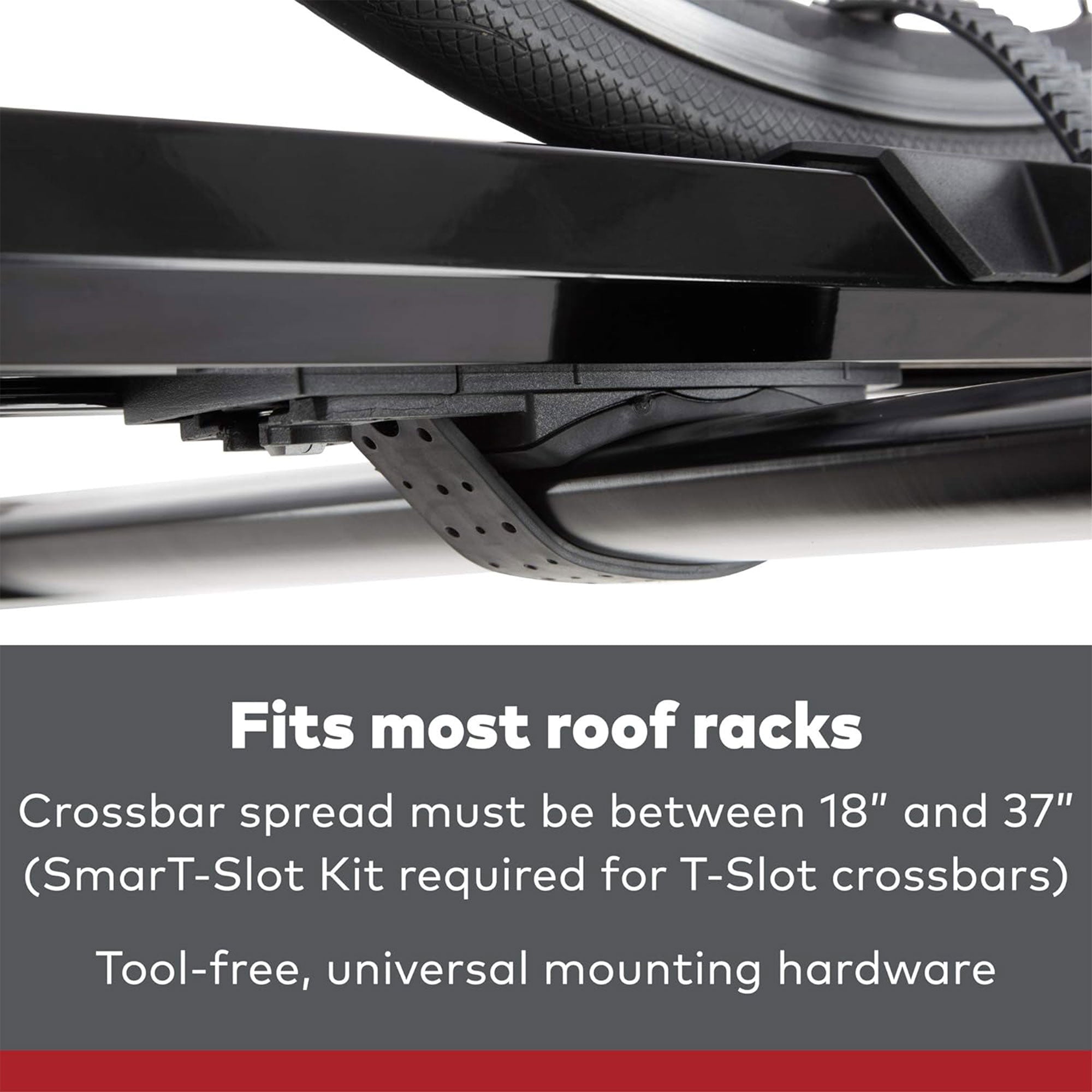 YAKIMA HighSpeed Premium Rooftop Fork Bike Mount Compatible w/StreamLine System - VMInnovations