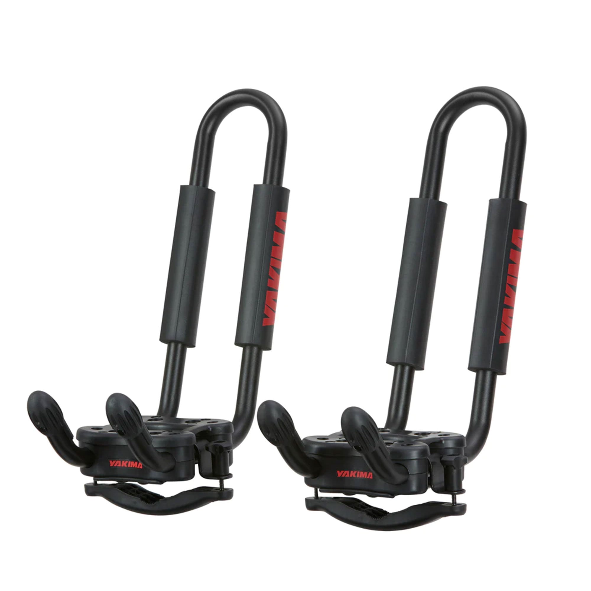 YAKIMA JayHook J-Cradle Rooftop 1 Kayak Mount, Rack w/Padding & Tie Downs (Used)