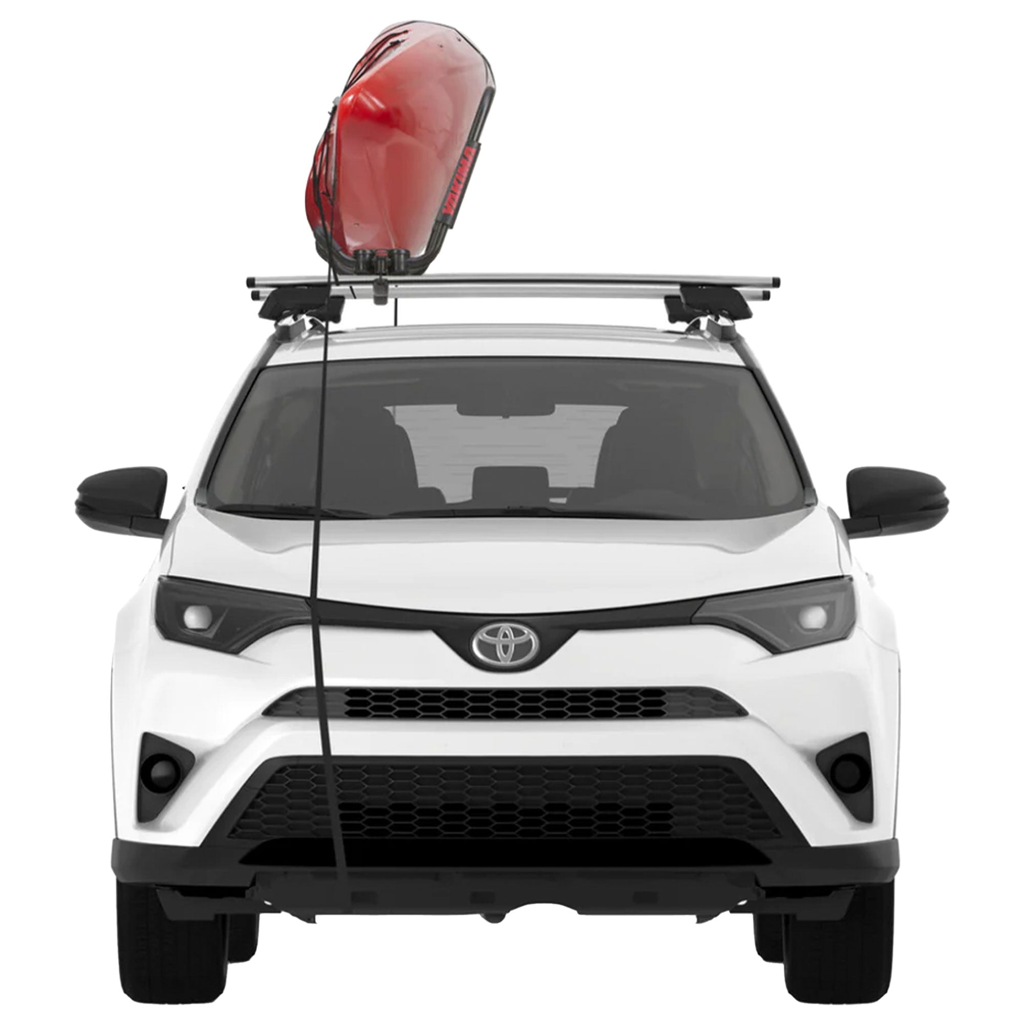 YAKIMA JayHook J-Cradle Rooftop 1 Kayak Mount, Rack w/Padding & Tie Downs (Used) - VMInnovations