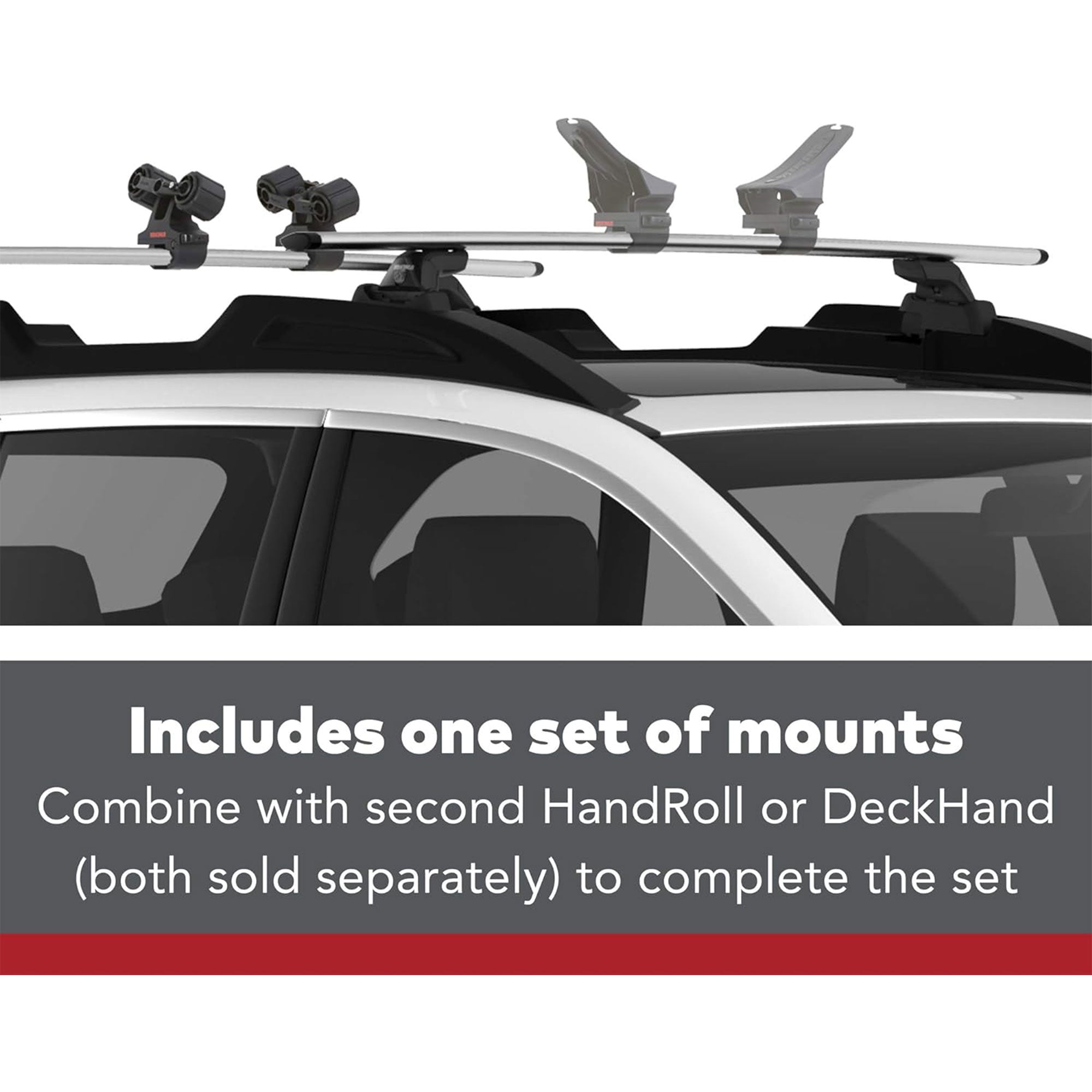 YAKIMA Rooftop Mounted Kayak Rack for Vehicles, Set of 2 Kayak Rollers (Used) - VMInnovations