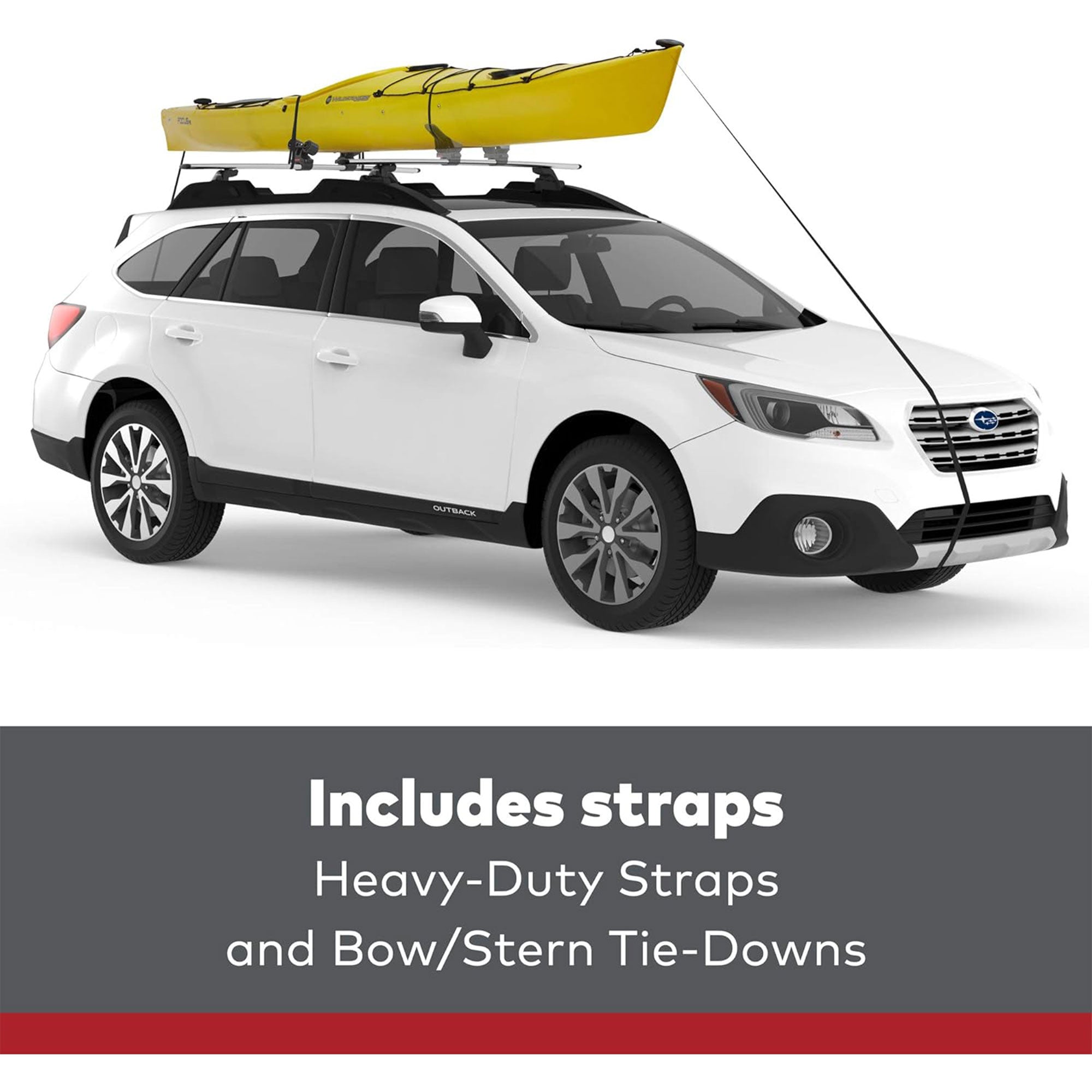 YAKIMA Rooftop Mounted Kayak Rack for Vehicles, Set of 2 Kayak Rollers (Used) - VMInnovations