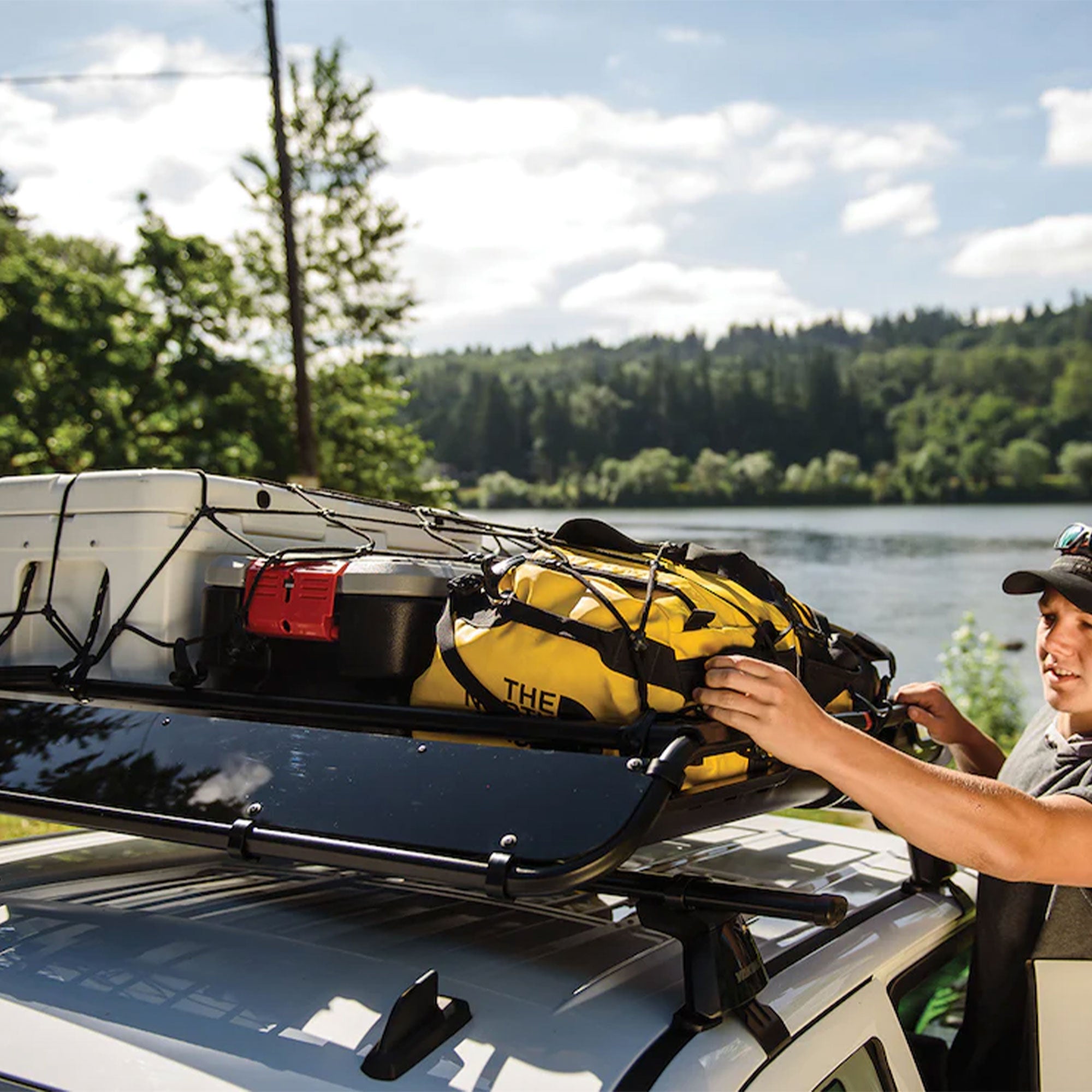Yakima Large Cargo Basket Roof Rack, Compatible w/StreamLine Crossbars(Open Box)