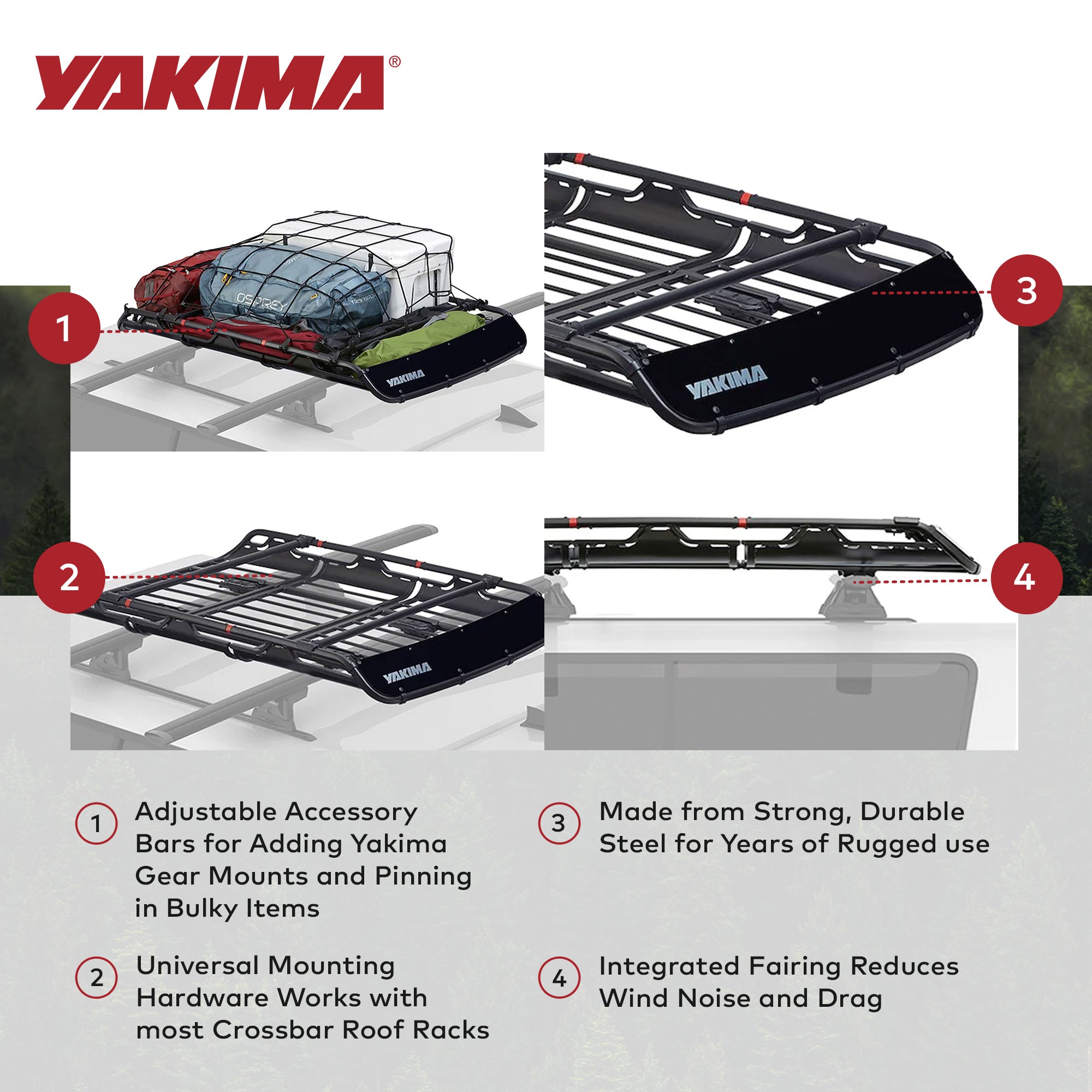 YAKIMA 18" Extension for Medium OffGrid Cargo Basket with Plug-In Design (Used) - VMInnovations