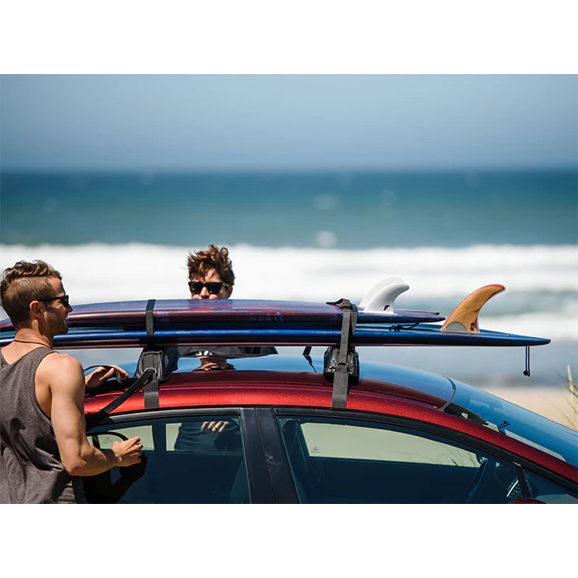 Yakima EasyTop Temp Roof Rack with Heavy Duty Straps for Boats and Boards (Used) - VMInnovations