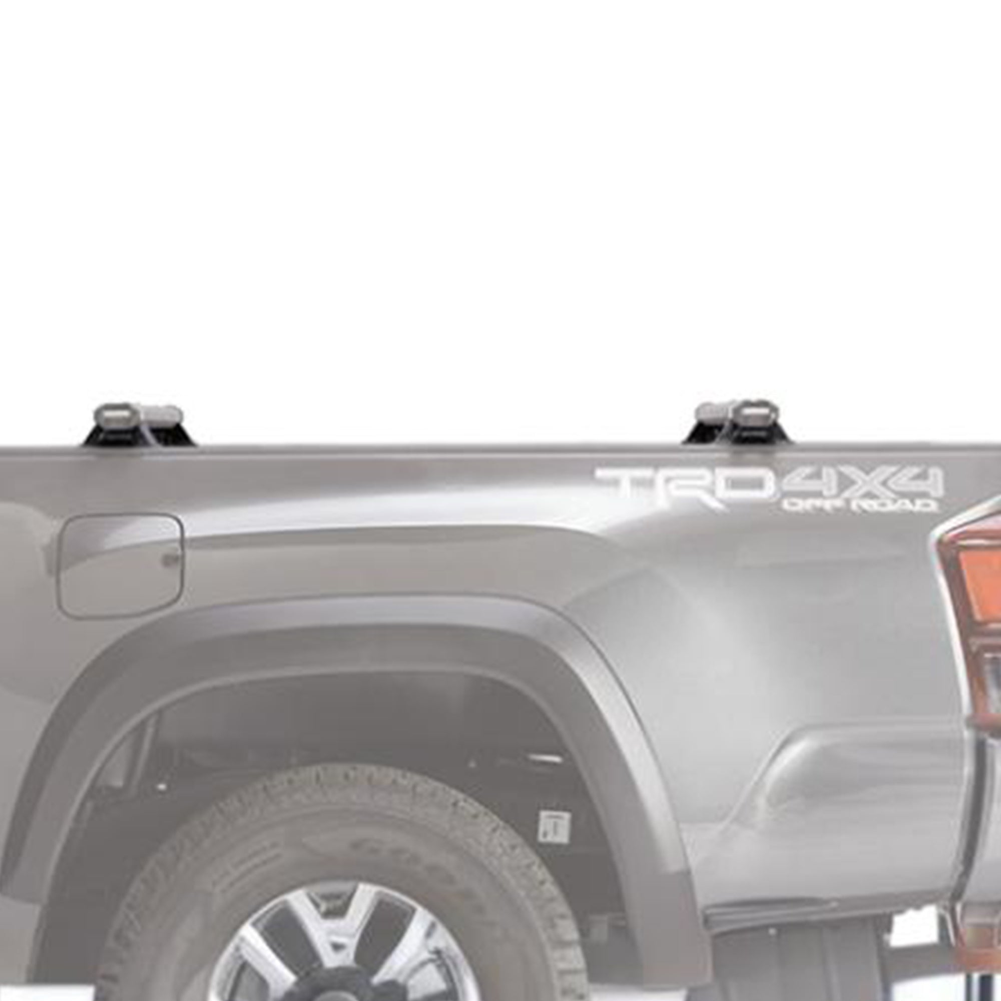 YAKIMA BedRock HD Low Profile Truck Bed Rack Towers for HD Bar Crossbar, Black - VMInnovations
