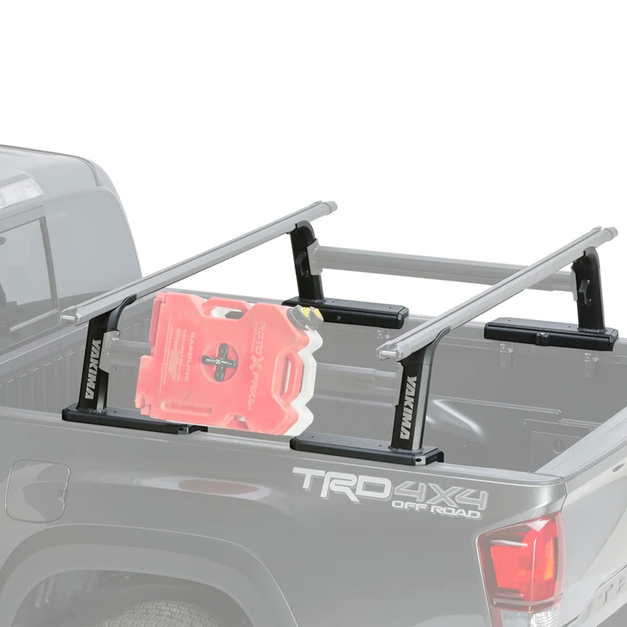 Yakima OutPost HD (Towers Only) Mid Height Heavy Duty Truck Bed Rack, Black - VMInnovations