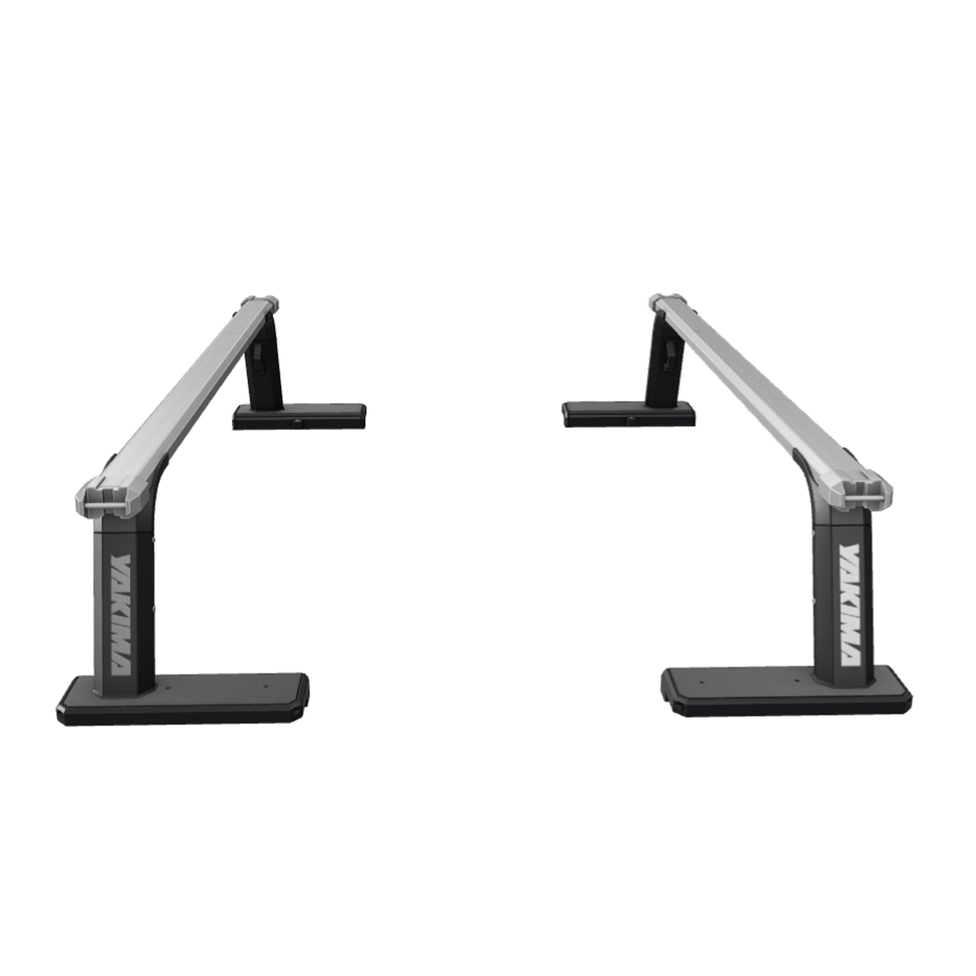 Yakima OutPost HD (Towers Only) Mid Height Heavy Duty Truck Bed Rack, Black - VMInnovations