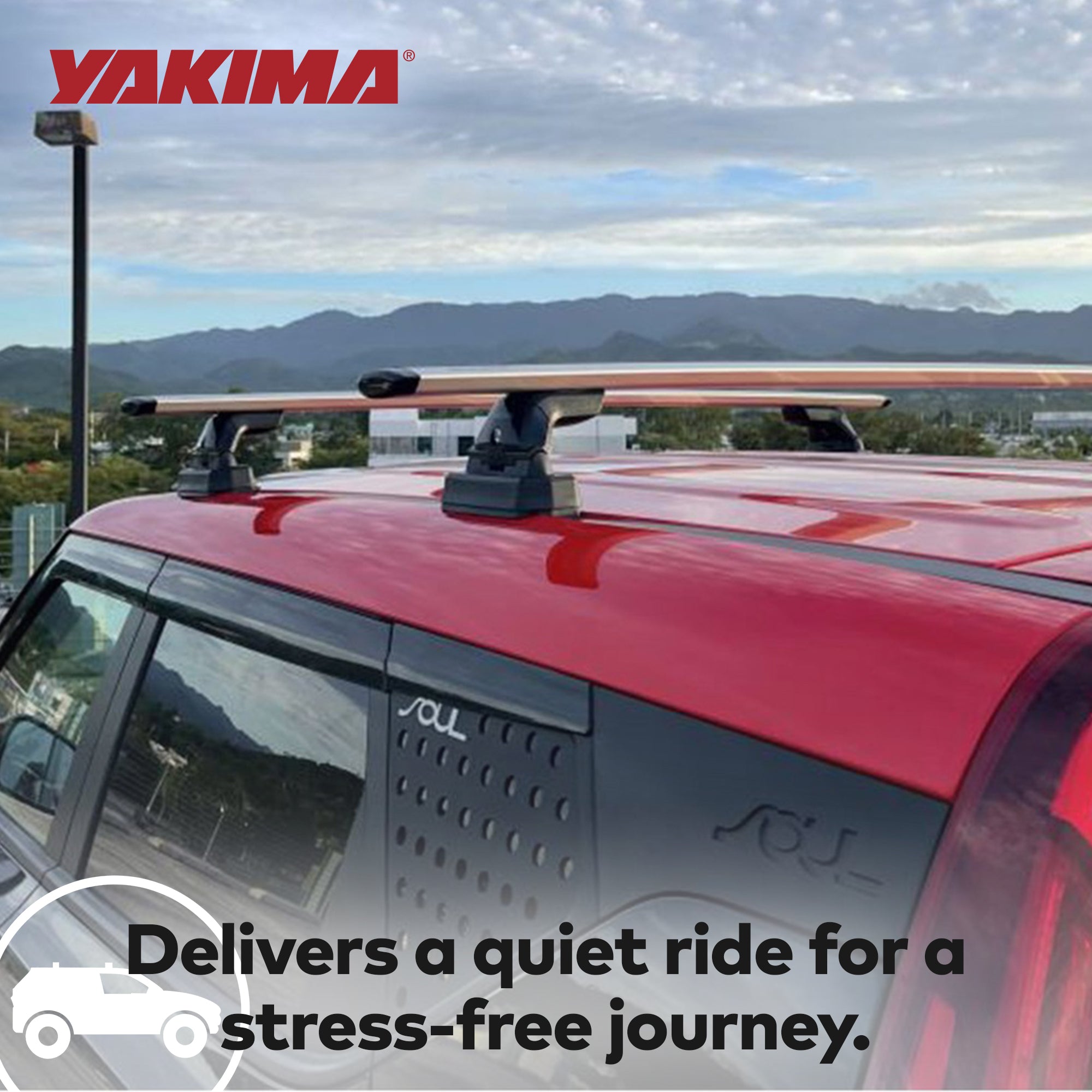 YAKIMA Landing Pad 21 Fixed Point Gear Mount Base Kit for Vehicle Roof Ditch - VMInnovations