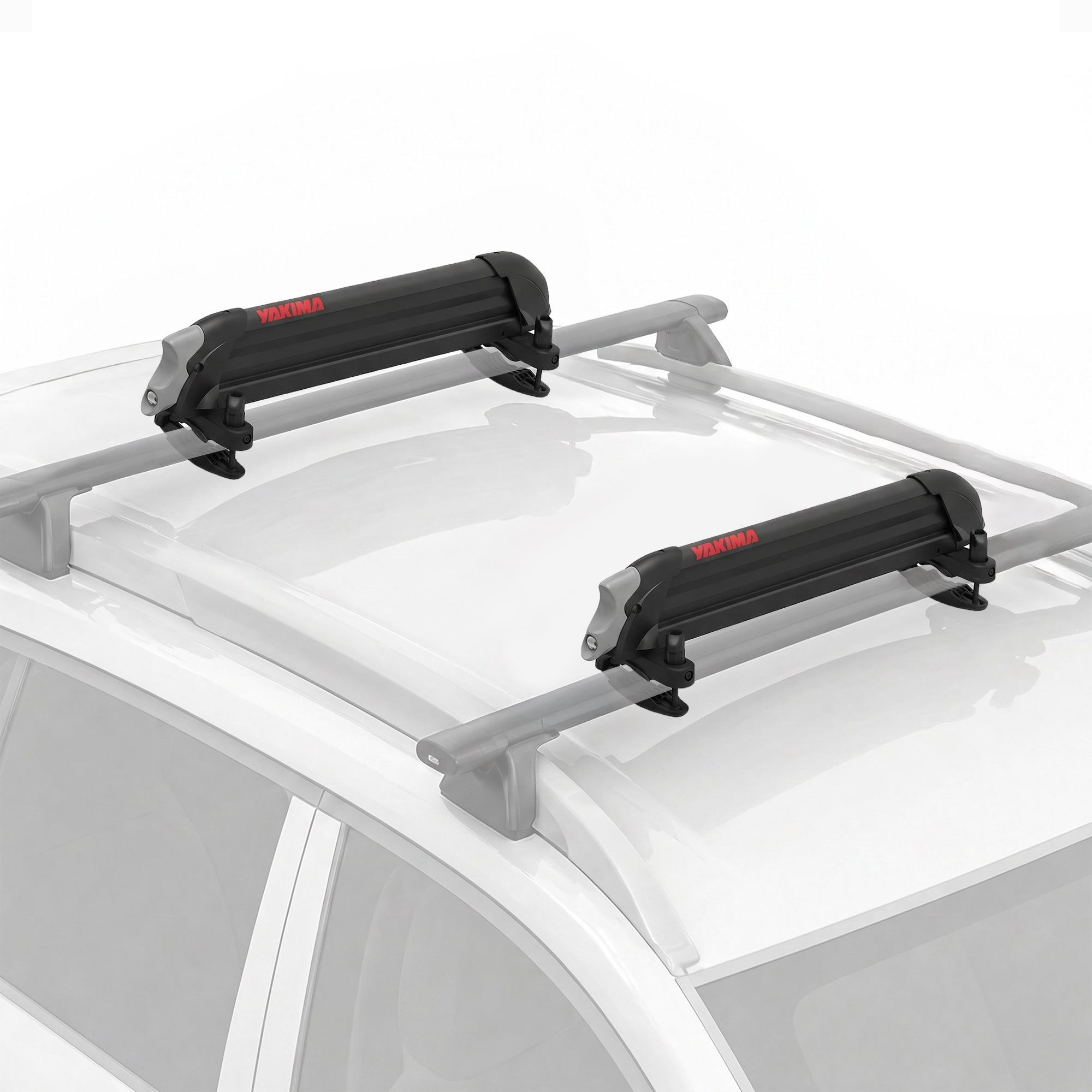 YAKIMA Padded Rooftop Rack Fishing Rod, Ski, & Snowboard Mount, Black (Used)