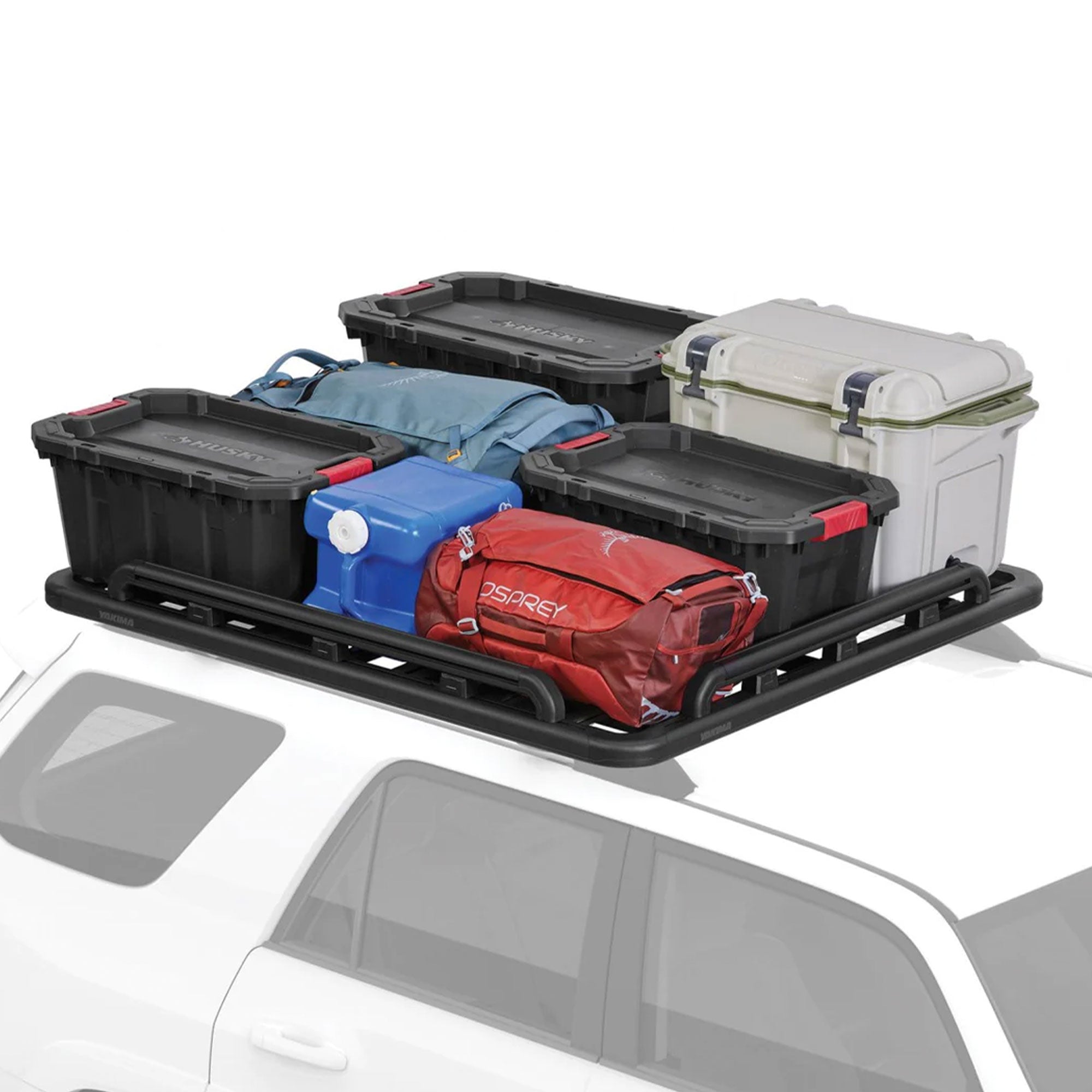 Yakima 76 by 65 Inch LockNLoad Perimeter Raised Rail Kit for Roof Rack, 4 Rails