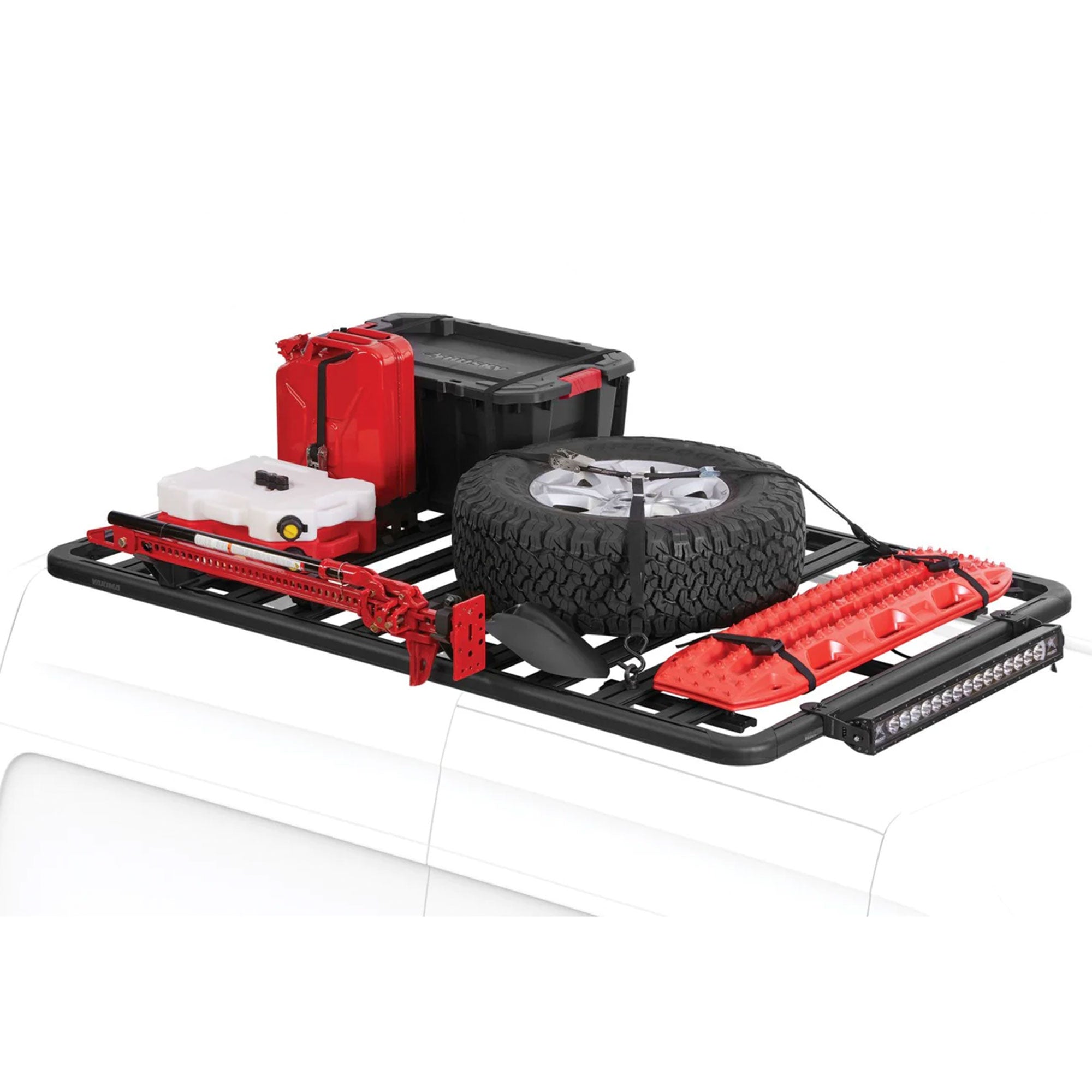 Yakima LockNLoad Wheel Restraint Spare Wheel Holder Kit for Roof Rack (Used)