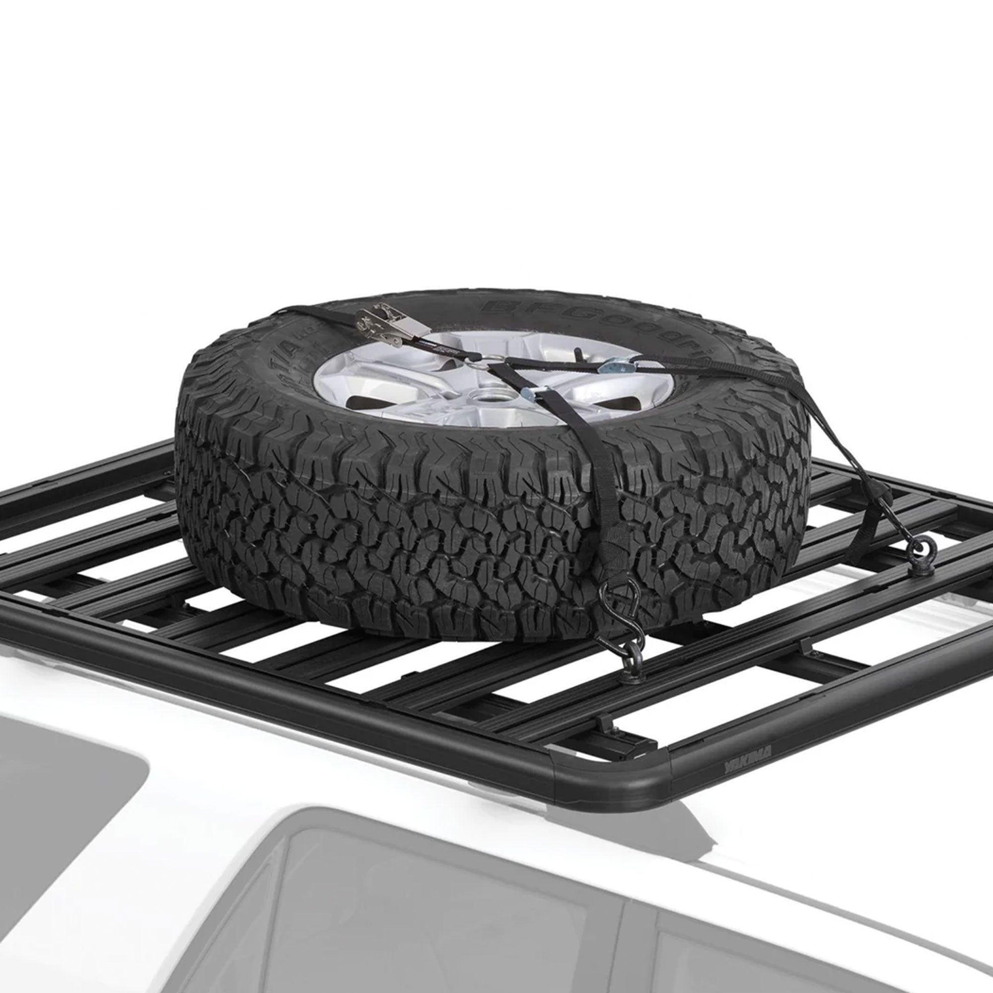 Yakima LockNLoad Wheel Restraint Spare Wheel Holder Kit for Roof Rack (Used)