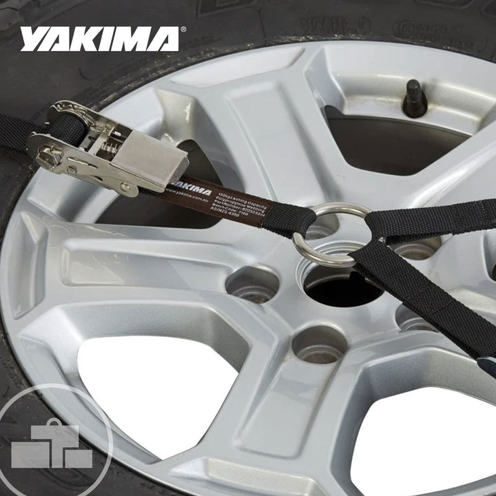 Yakima LockNLoad Wheel Restraint Spare Wheel Holder Kit for Roof Rack System - VMInnovations
