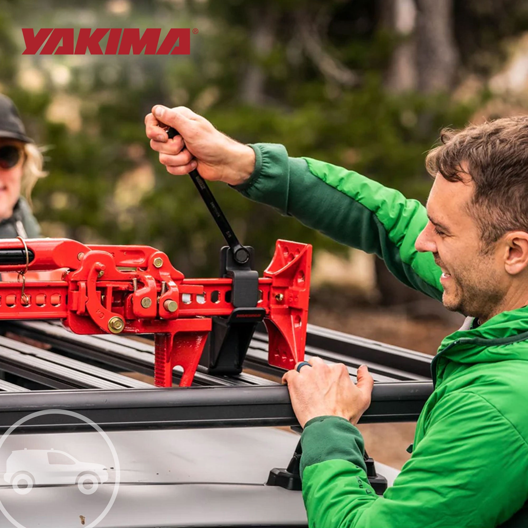 YAKIMA High Lift Jack Holder LockNLoad Roof Rack Accessories, Black (Open Box) - VMInnovations