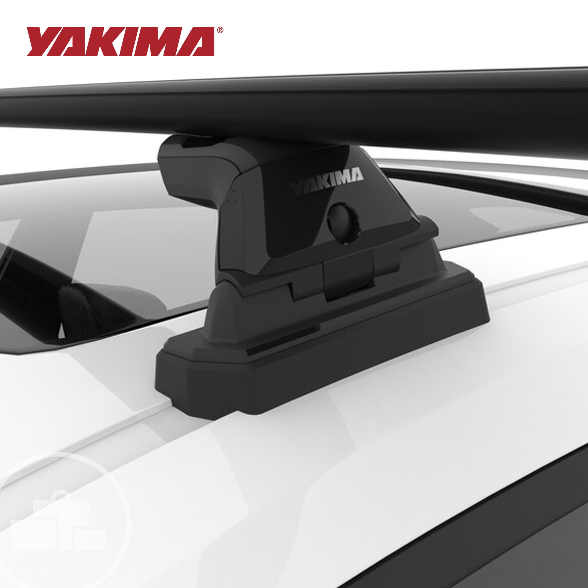 YAKIMA Landing Pad 25 Fixed Point Tower Installation Mounts for Rail Rooftops - VMInnovations